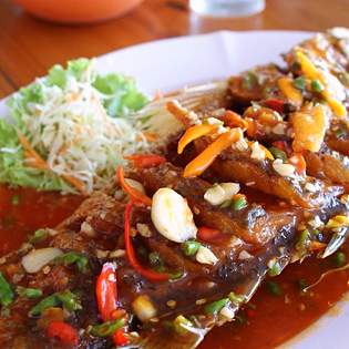 Recipe preview Exquisite hake in sauce for christmas