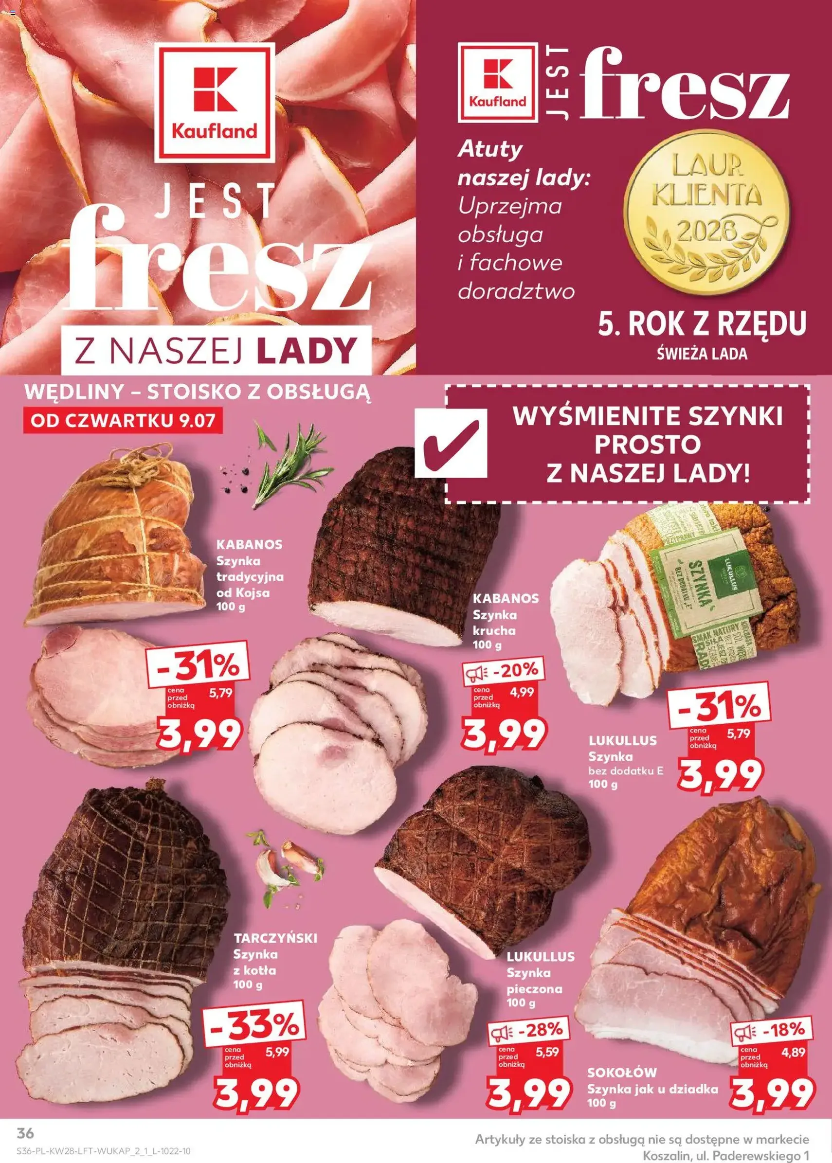Kaufland gazetka - ważny gazetka od 09.07.2026 strona 36 z 80