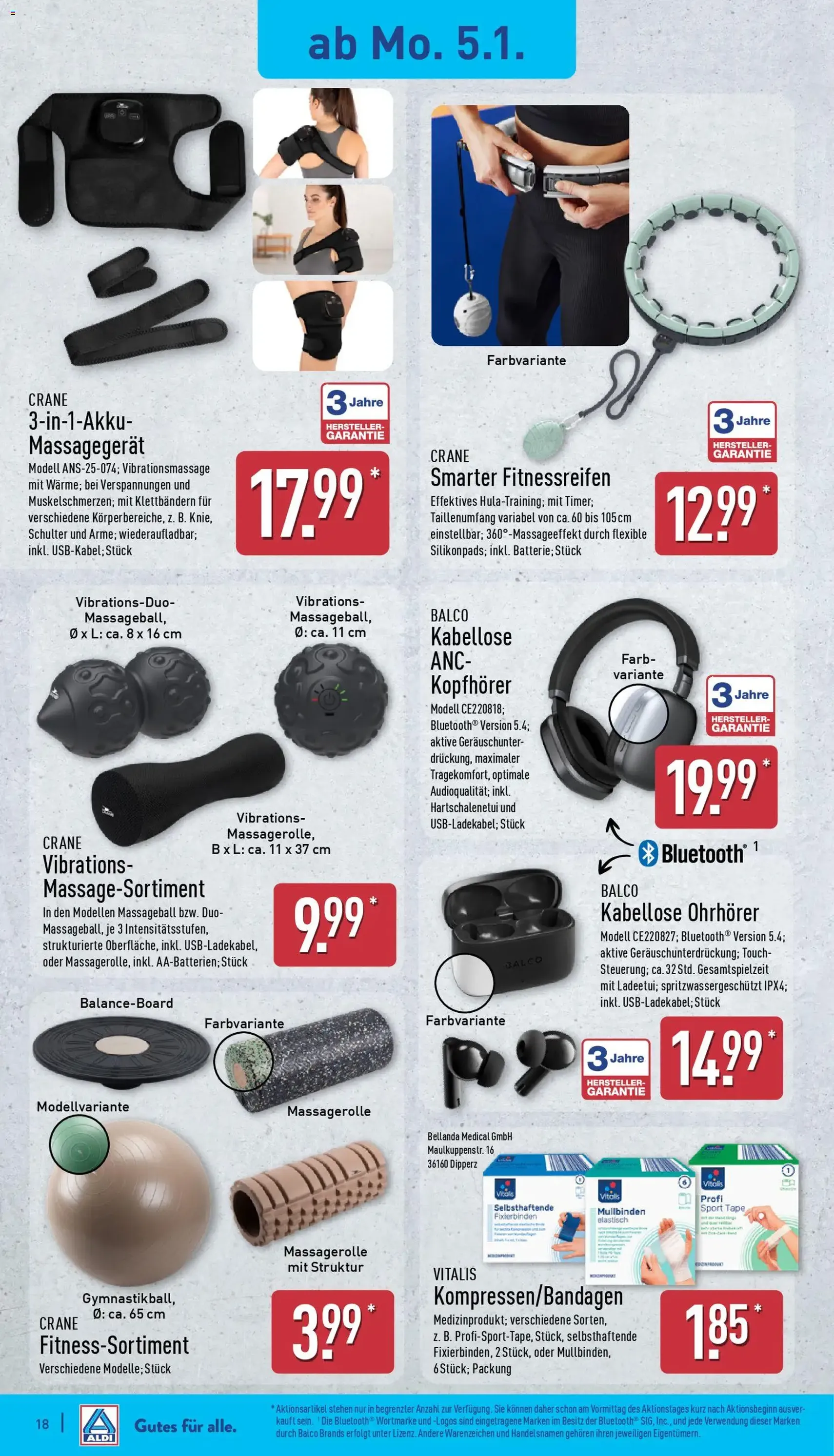 Aldi Prospekt - Gültiger Prospekt ab 05.01.2026, Seite 18 von insgesamt 38