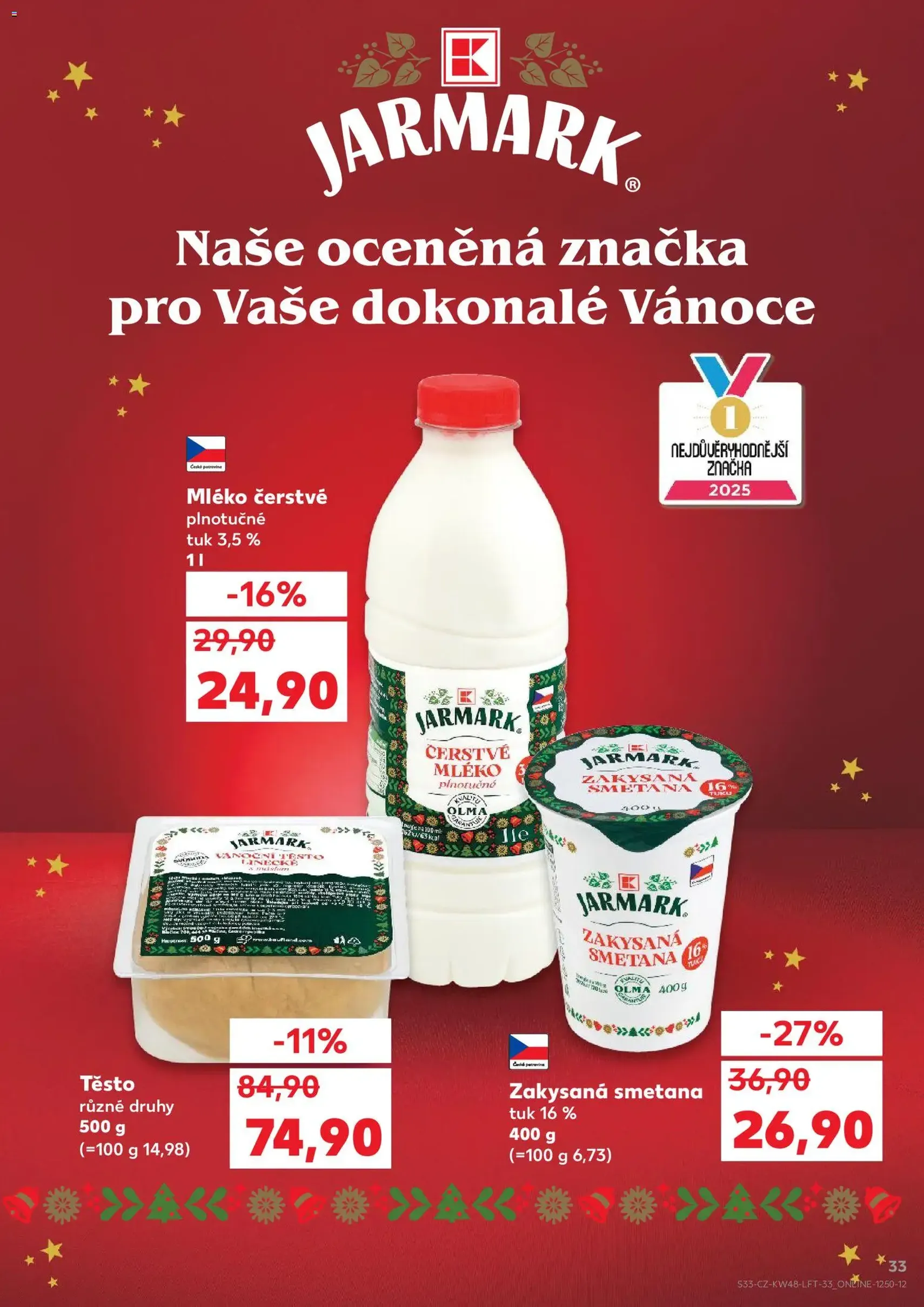 Kaufland leták - platný leták od 26.11.2025 strana 33 z 60