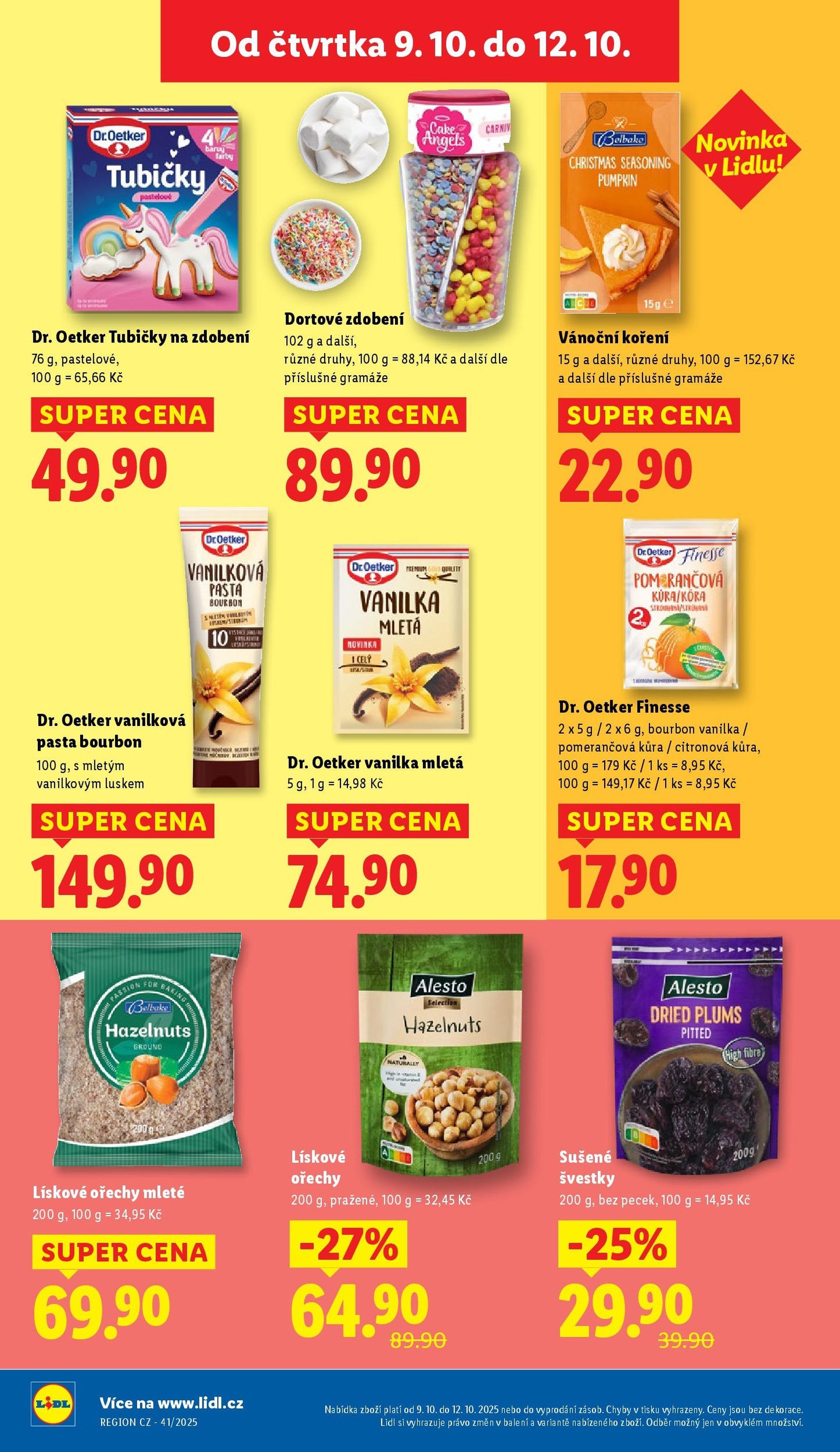 Lidl leták - platný leták od 09.10.2025 strana 20 z 45 Lidl leták - platný leták od 09.10.2025 strana 20 z 45