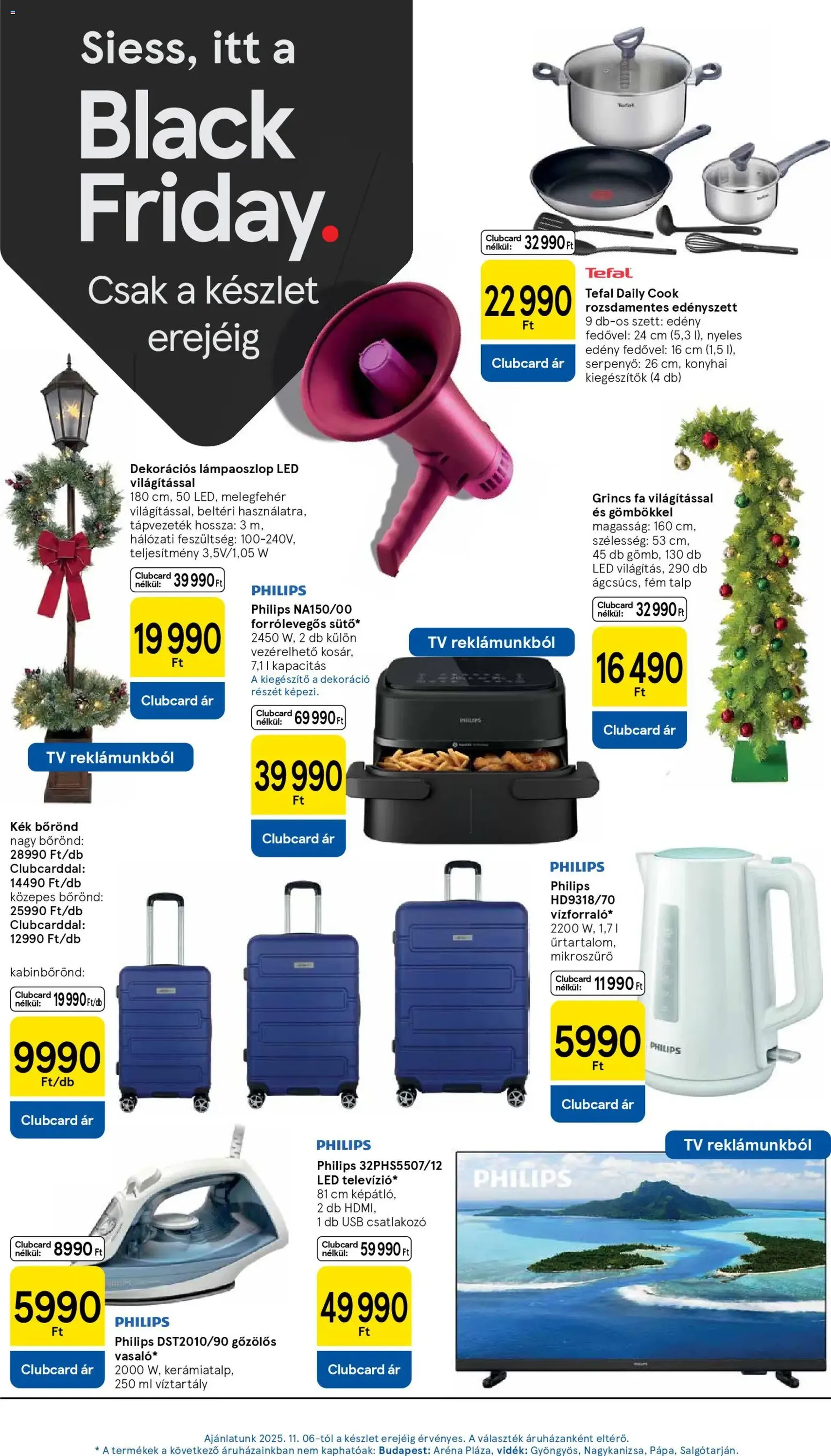 Tesco Hipermarket - Black Friday - 2025.11.06. érvényes szórólap 15 oldal 38 oldalból