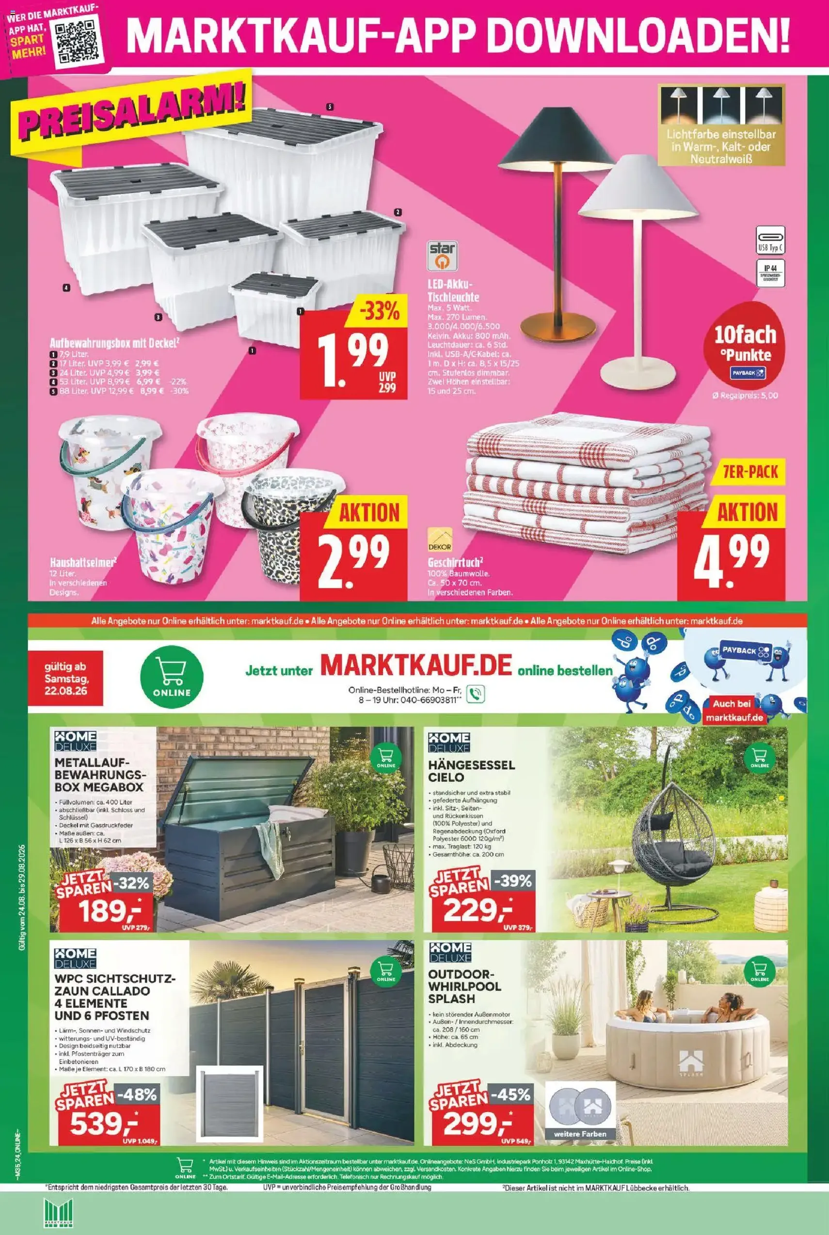 Marktkauf Prospekt - Gültiger Prospekt ab 24.08.2026, Seite 26 von insgesamt 33