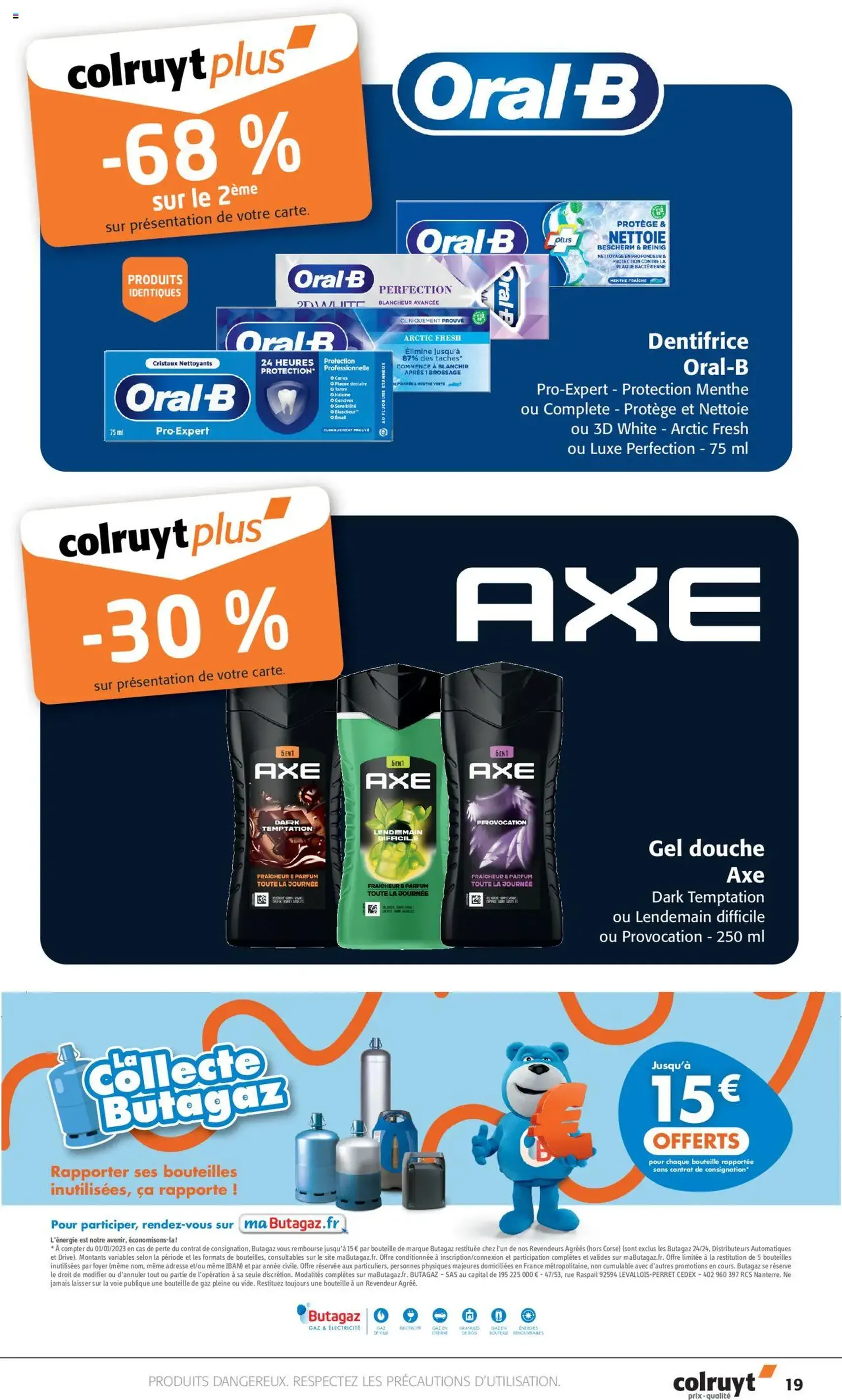 Colruyt catalogue - brochure valable à partir du 30/07/2025, page 19 sur 20 Colruyt catalogue - brochure valable à partir du 30/07/2025, page 19 sur 20