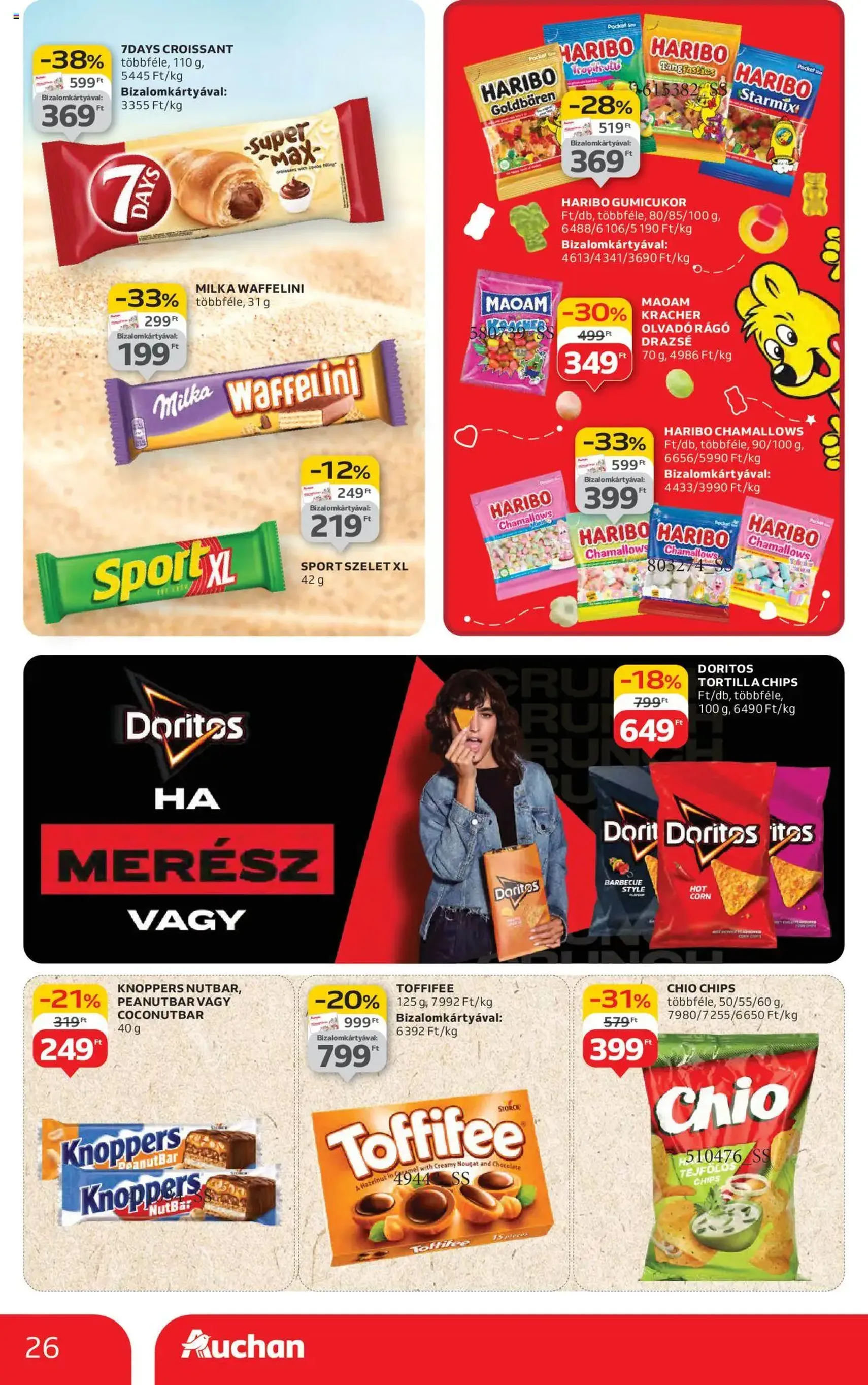 Auchan Akciós újság - 2025.08.14. érvényes szórólap 26 oldal 54 oldalból Auchan Akciós újság - 2025.08.14. érvényes szórólap 26 oldal 54 oldalból