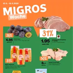 Migros aktionen - Prospekt Vorschau gültig ab 10.09.2026