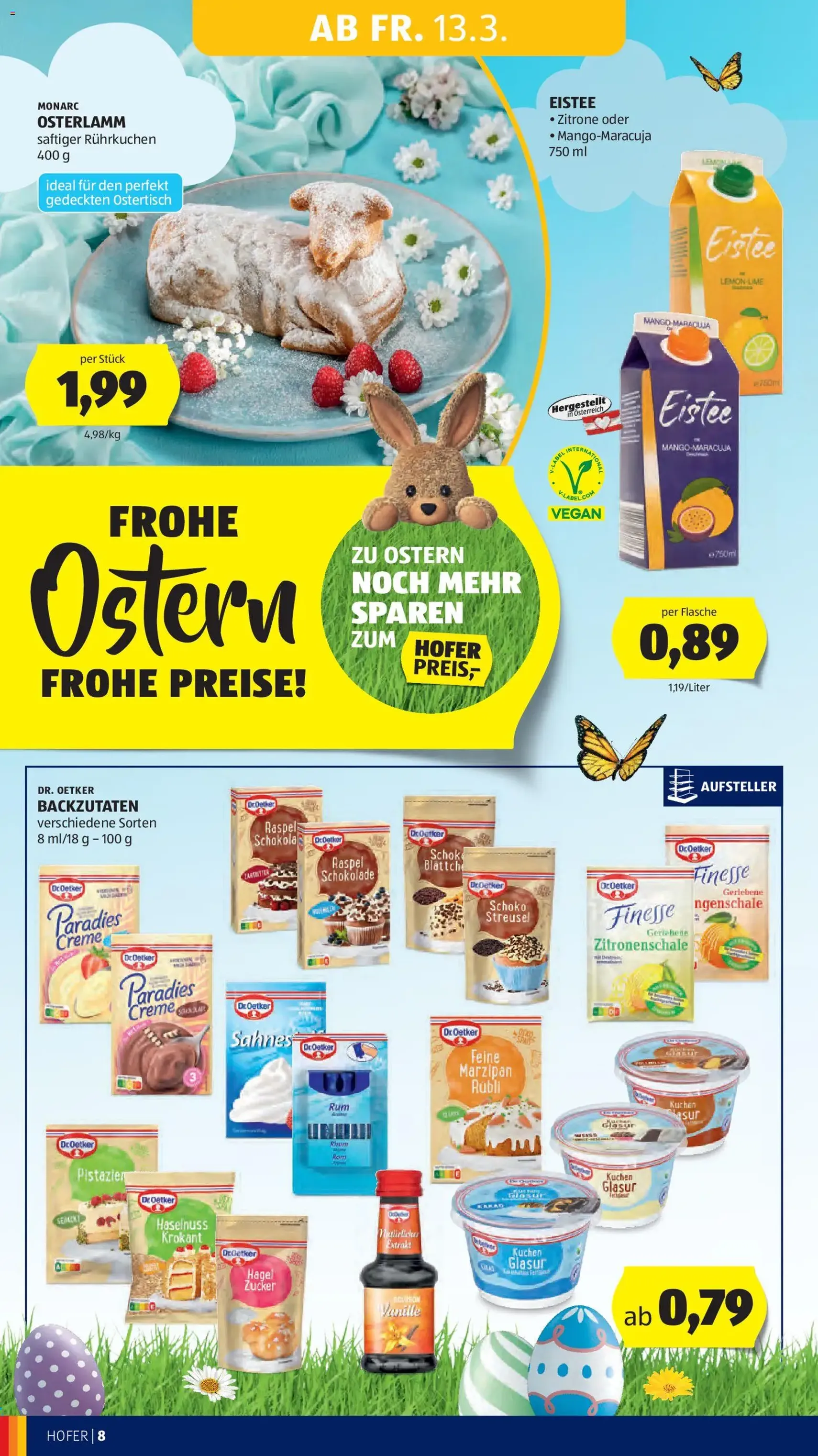 Hofer Flugblatt - Gültiger Prospekt ab 11.03.2026, Seite 10 von insgesamt 48