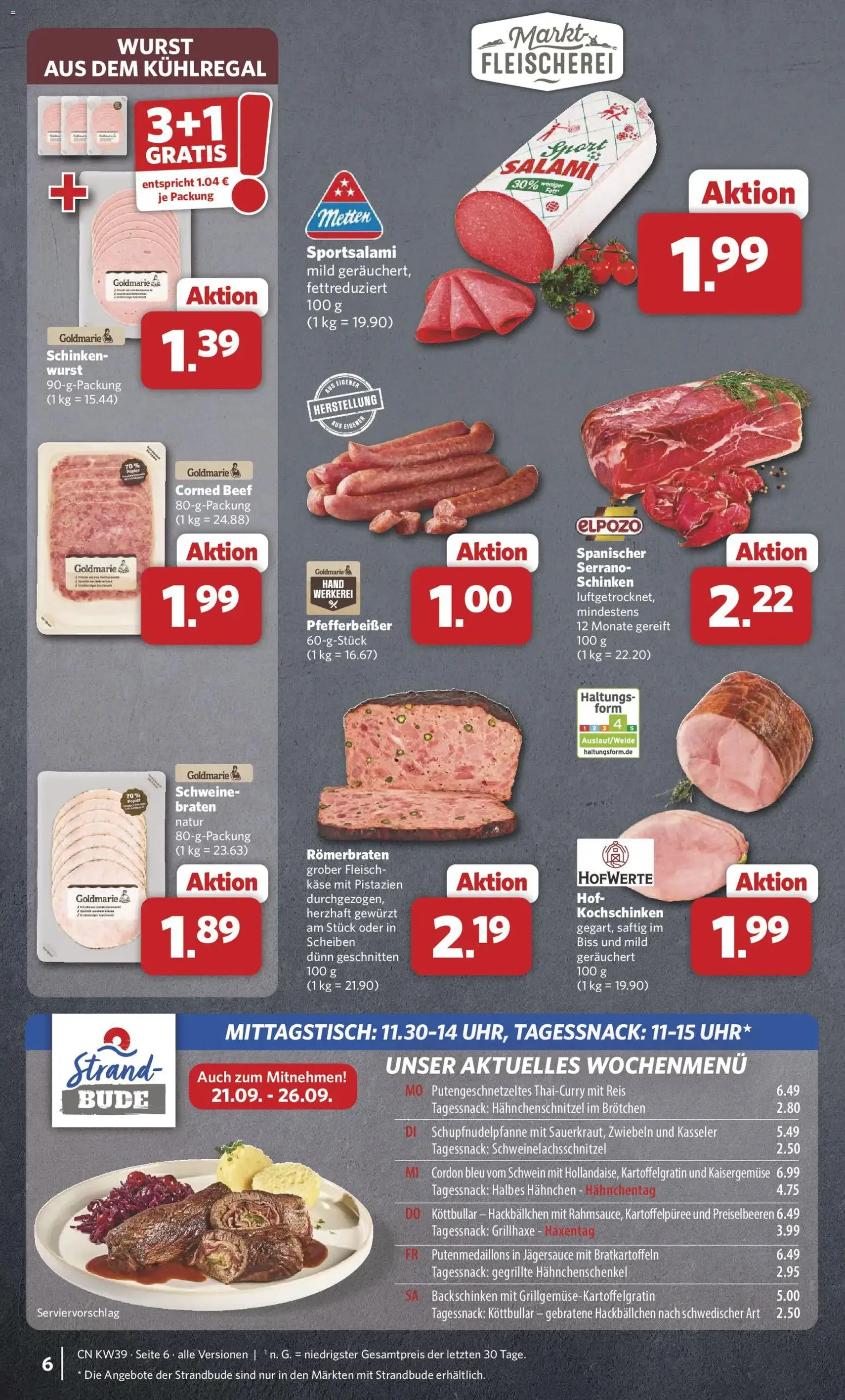 Combi Prospekt - Gültiger Prospekt ab 21.09.2026, Seite 6 von insgesamt 32