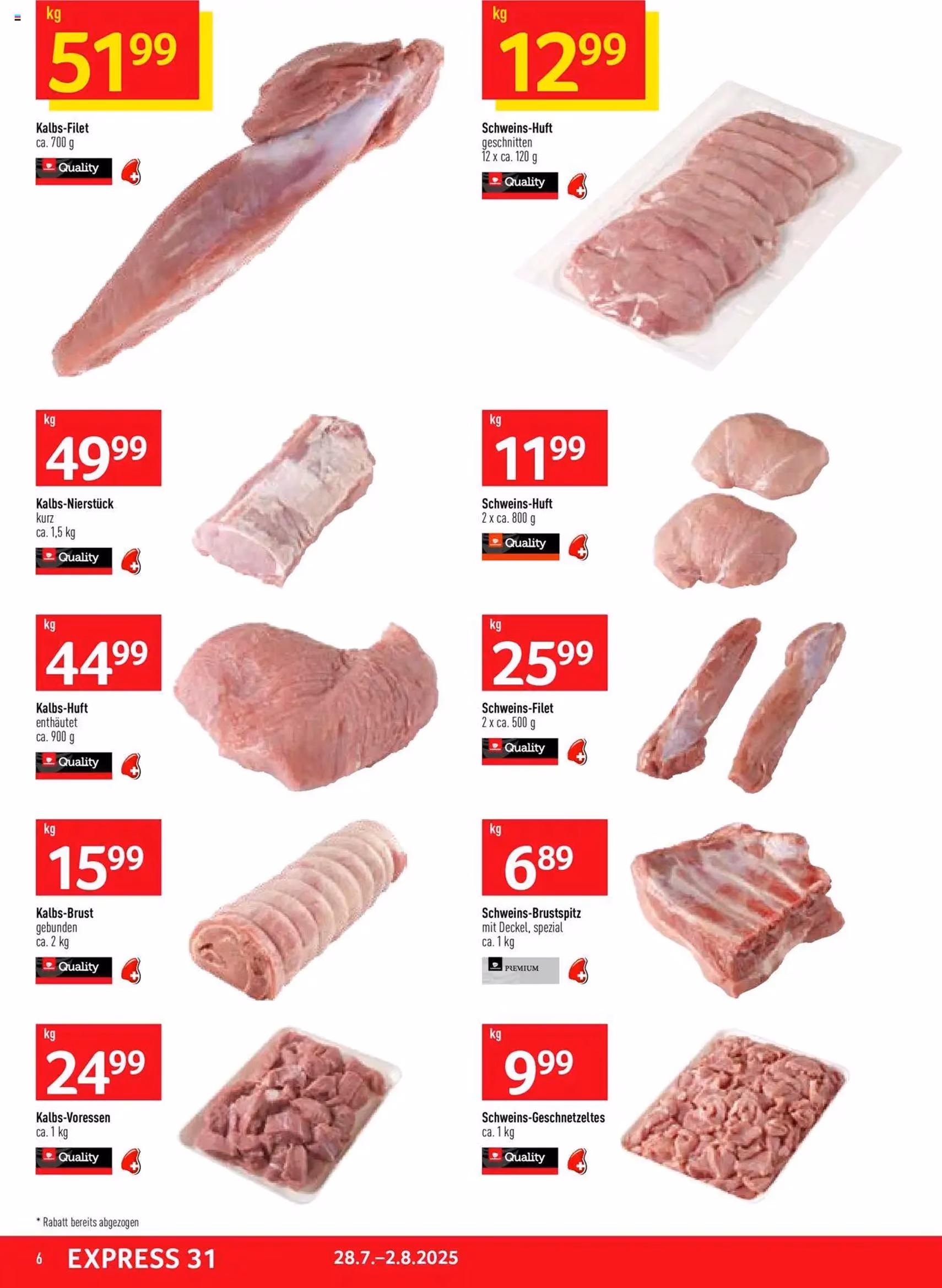 Prodega Aktionen - Gültiger Prospekt ab 28.07.2025, Seite 6 von insgesamt 36 Prodega Aktionen - Gültiger Prospekt ab 28.07.2025, Seite 6 von insgesamt 36