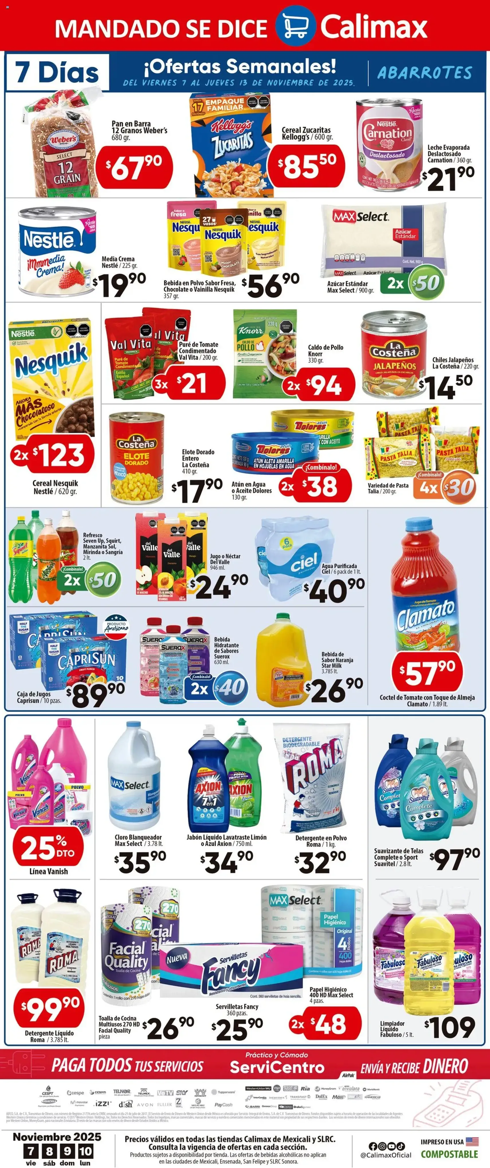 Calimax folleto - folleto válido desde 07/11/2025 página 4 de 4
