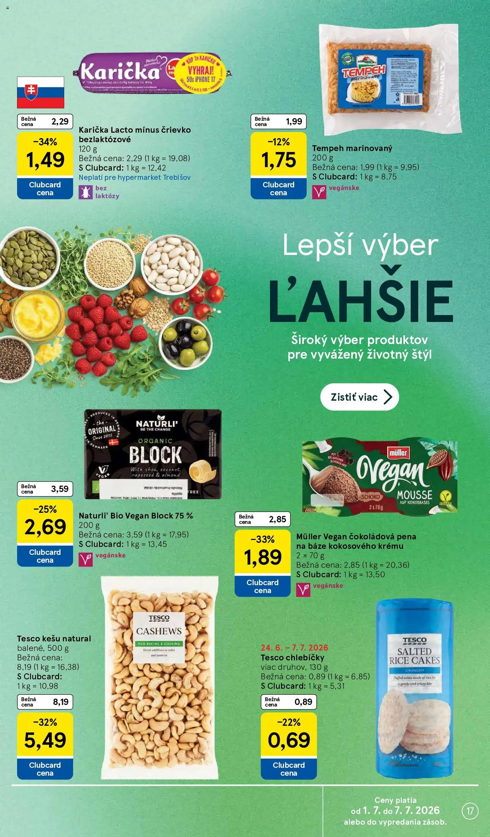 Tesco Hypermarket - leták - platný leták od 01.07.2026 strana 17 z 48
