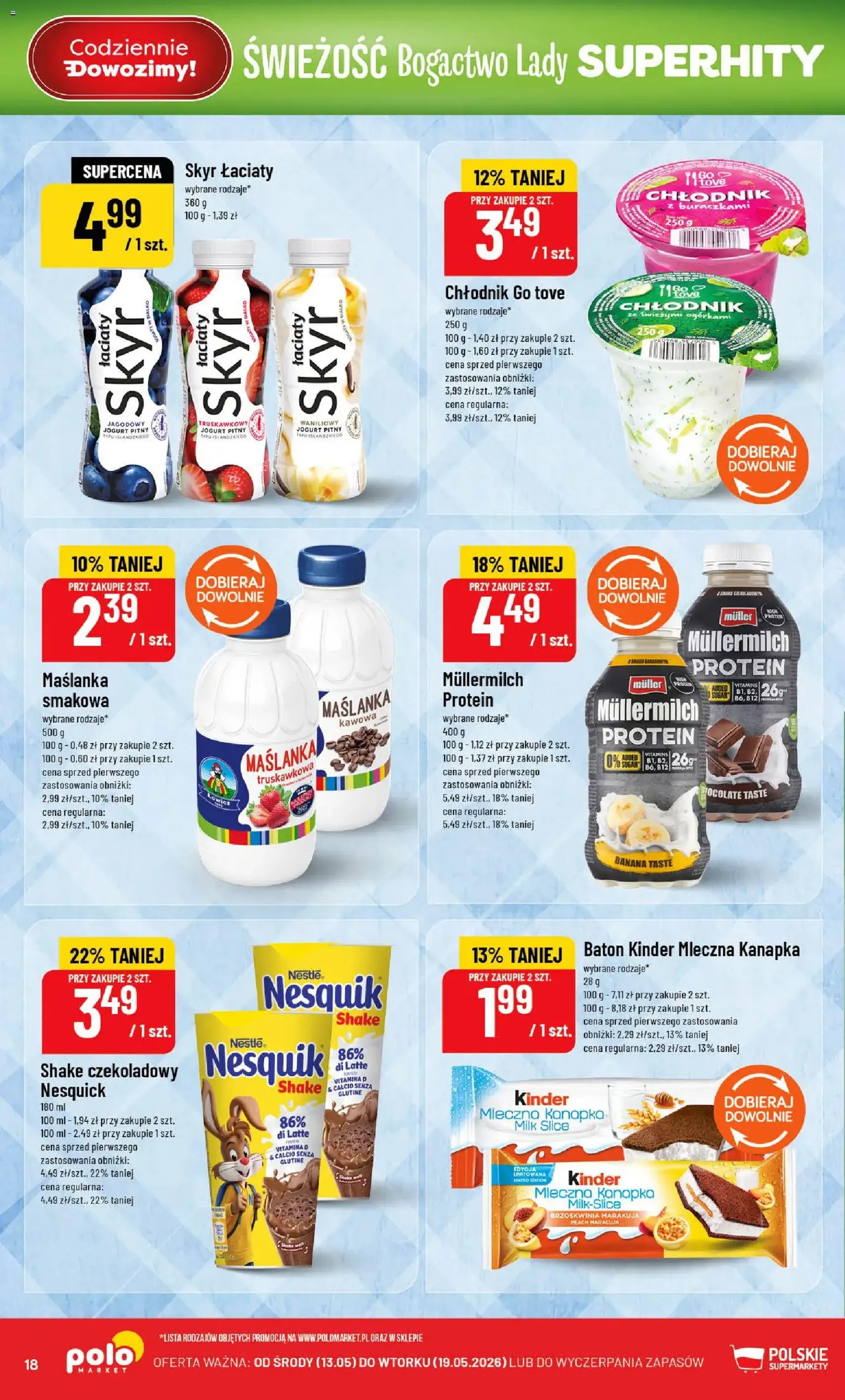 POLOmarket gazetka - ważny gazetka od 13.05.2026 strona 18 z 64