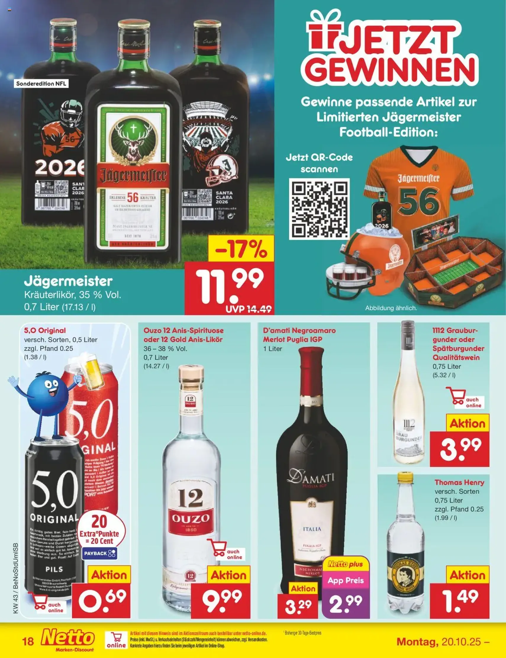 Netto Marken-Discount Prospekt - Gültiger Prospekt ab 20.10.2025, Seite 24 von insgesamt 69 Netto Marken-Discount Prospekt - Gültiger Prospekt ab 20.10.2025, Seite 24 von insgesamt 69