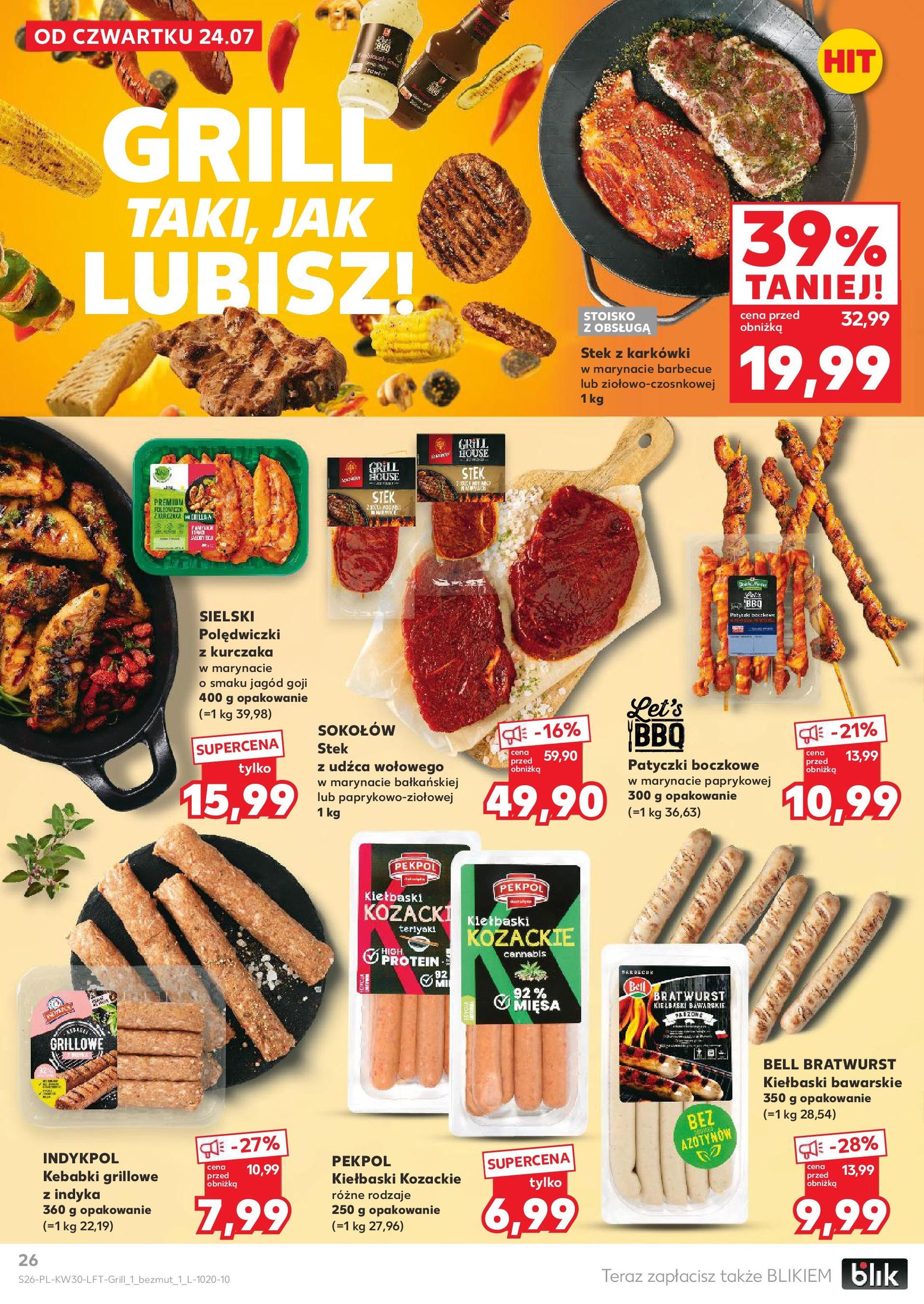 Kaufland gazetka - ważny gazetka od 24.07.2025 strona 26 z 51 Kaufland gazetka - ważny gazetka od 24.07.2025 strona 26 z 51