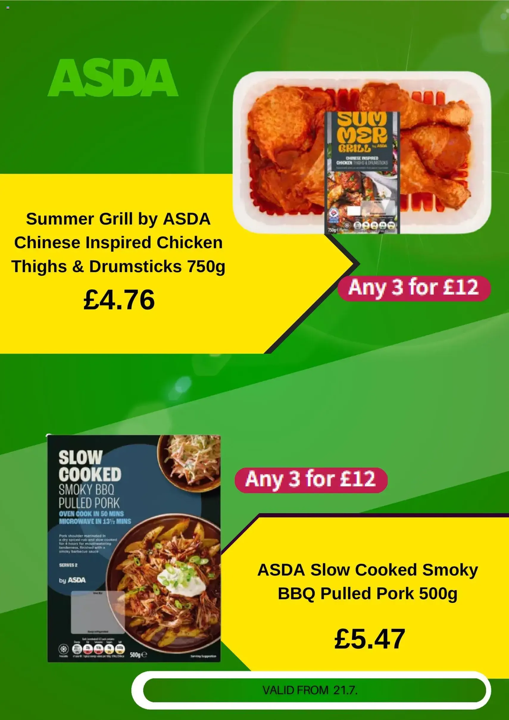 Weekly offers Asda - valid flyer from 21/07/2026, page 4 of 5