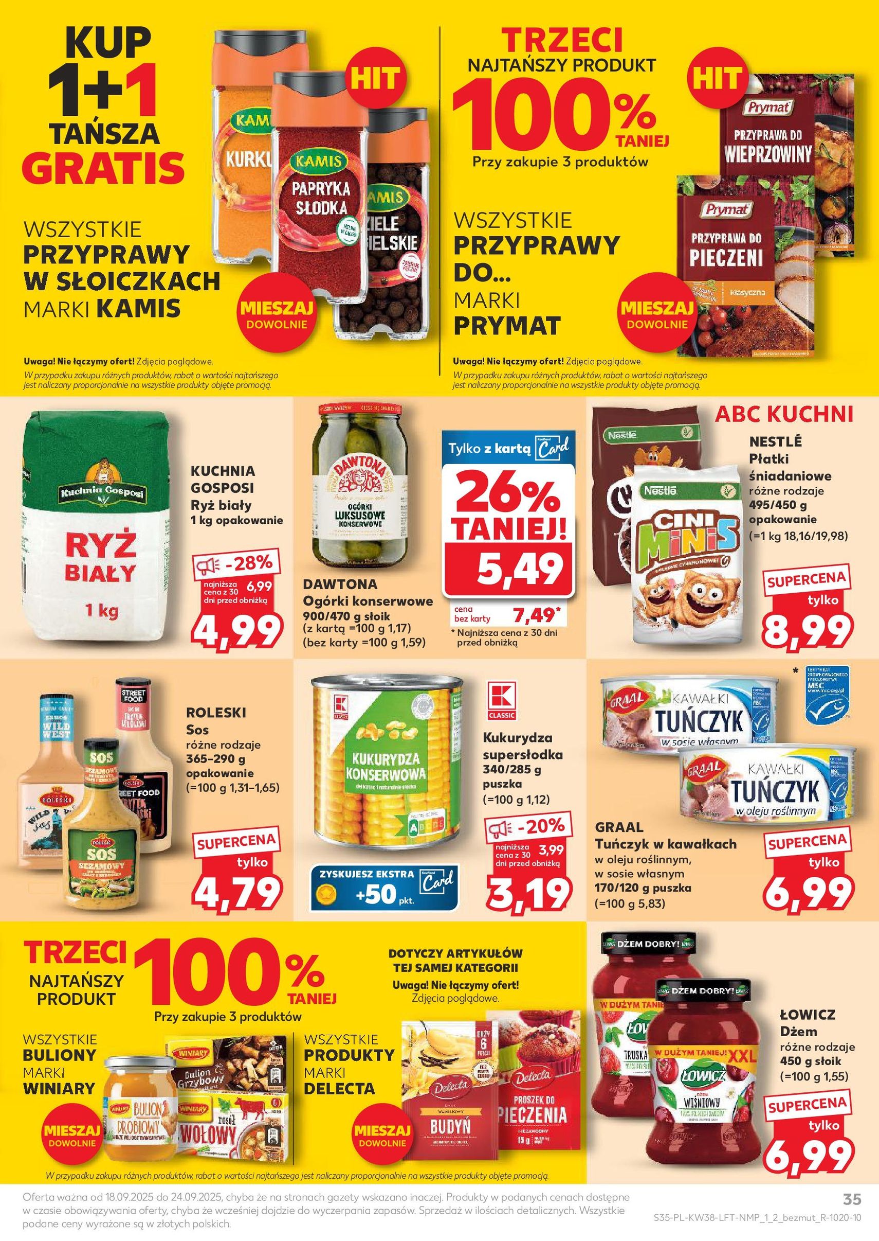 Kaufland gazetka - ważny gazetka od 18.09.2025 strona 35 z 51