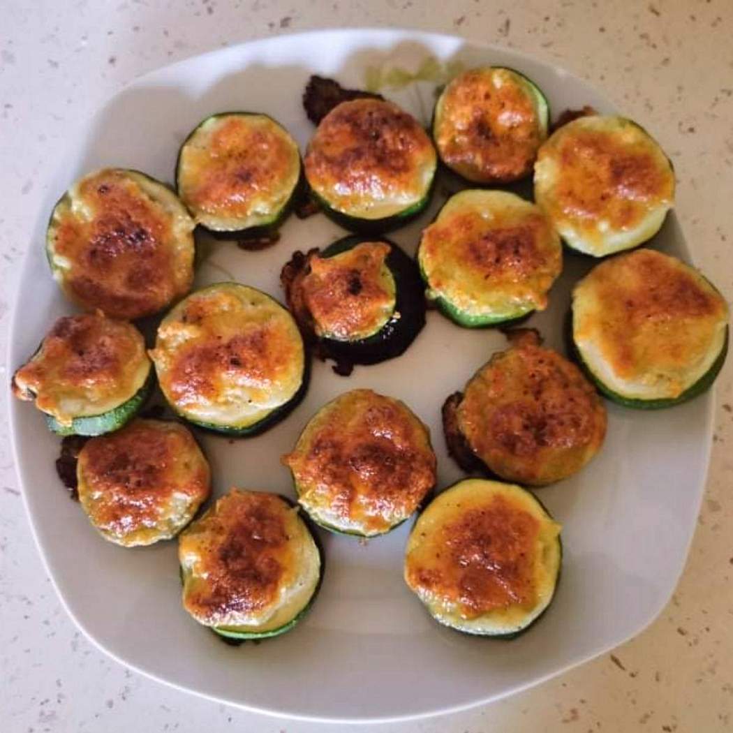 Zucchine tonde al forno
