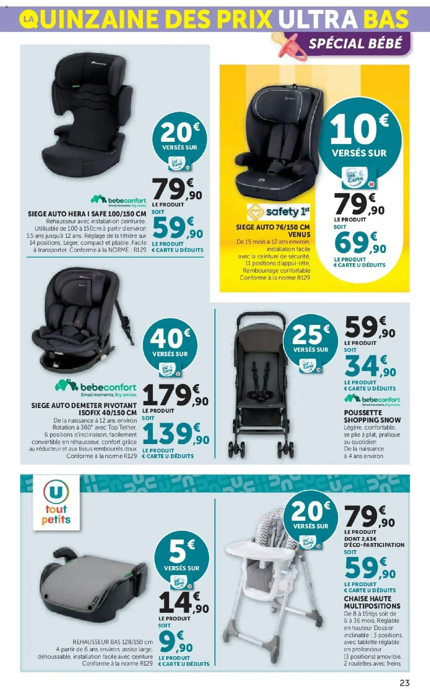 Hyper U catalogue - brochure valable à partir du 10/03/2026, page 23 sur 48