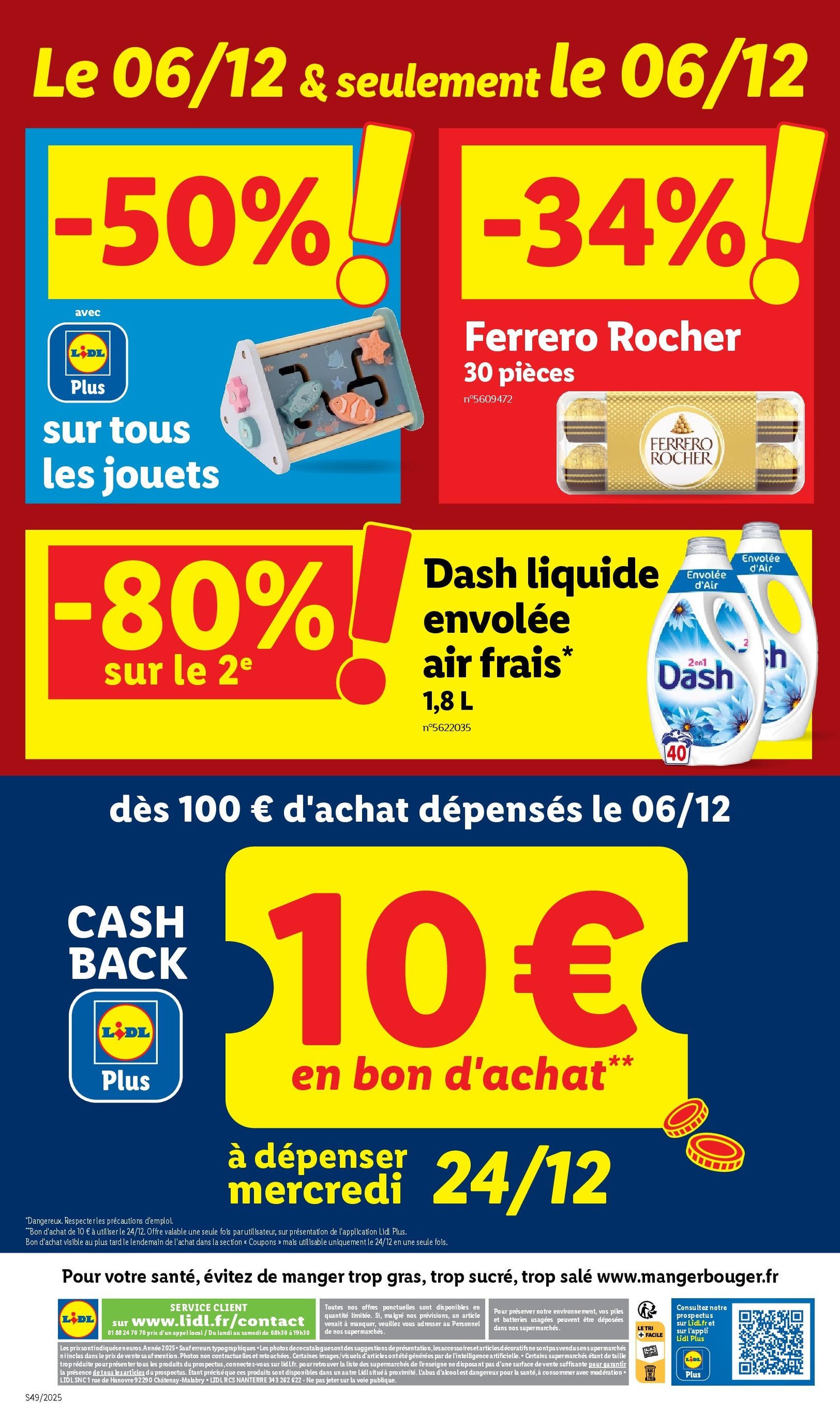 LIDL catalogue semaine 49 - brochure valable à partir du 04/12/2025, page 45 sur 96