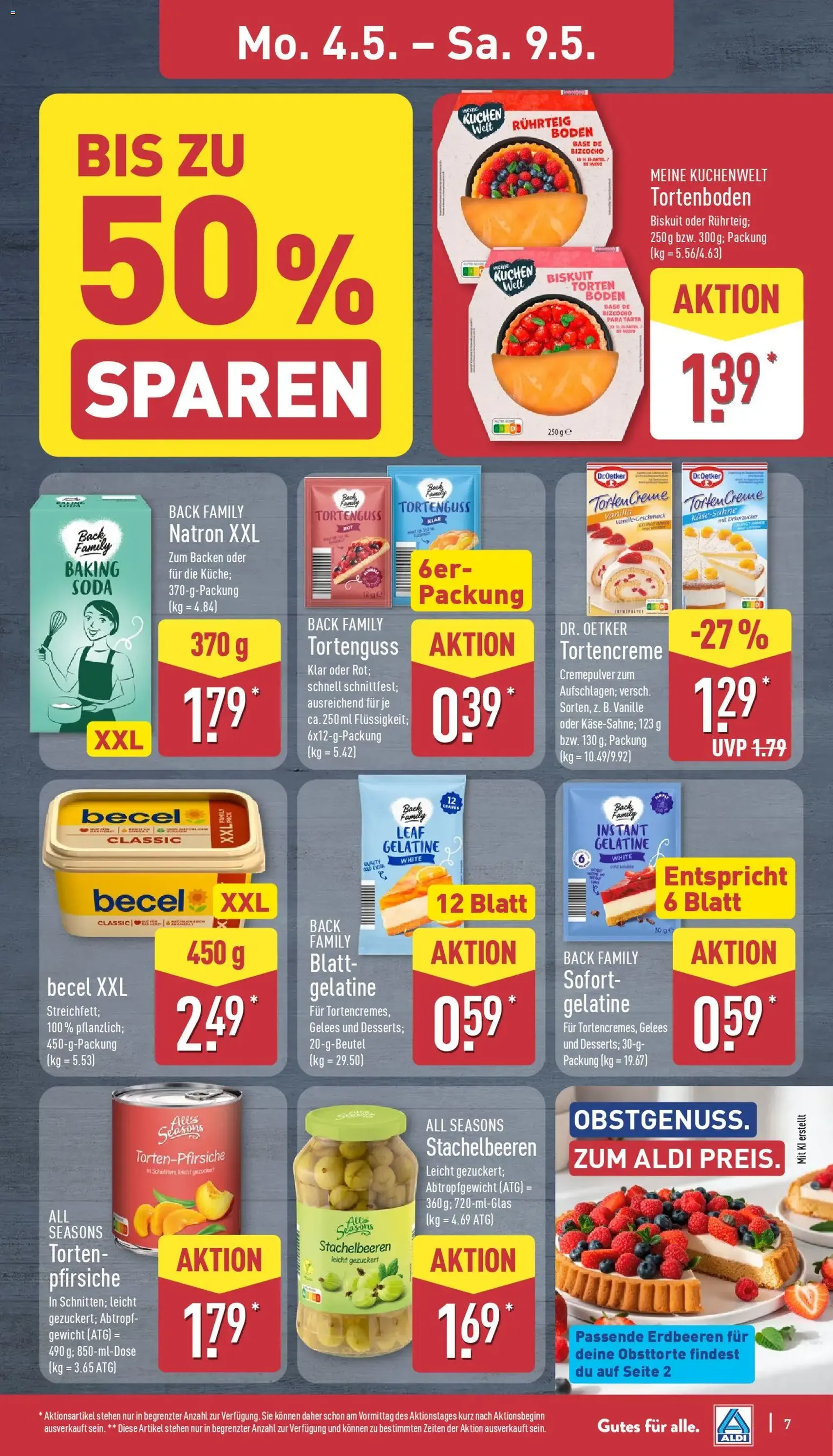 Aldi Prospekt - Gültiger Prospekt ab 04.05.2026, Seite 7 von insgesamt 39