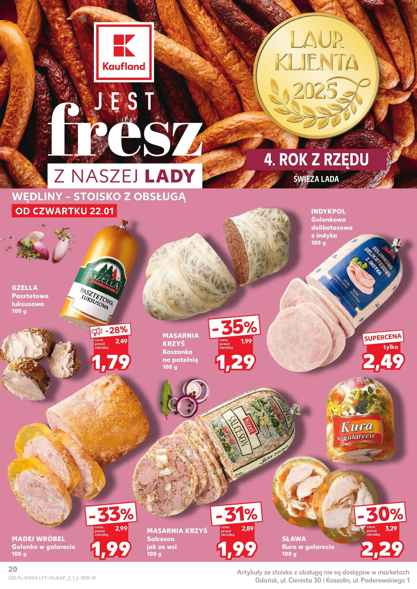 Kaufland gazetka - ważny gazetka od 22.01.2026 strona 20 z 52
