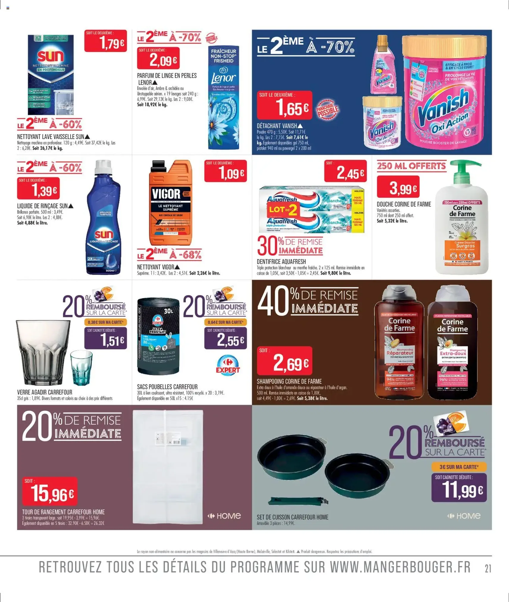 Match Supermarché catalogue - brochure valable à partir du 14/04/2026, page 21 sur 22