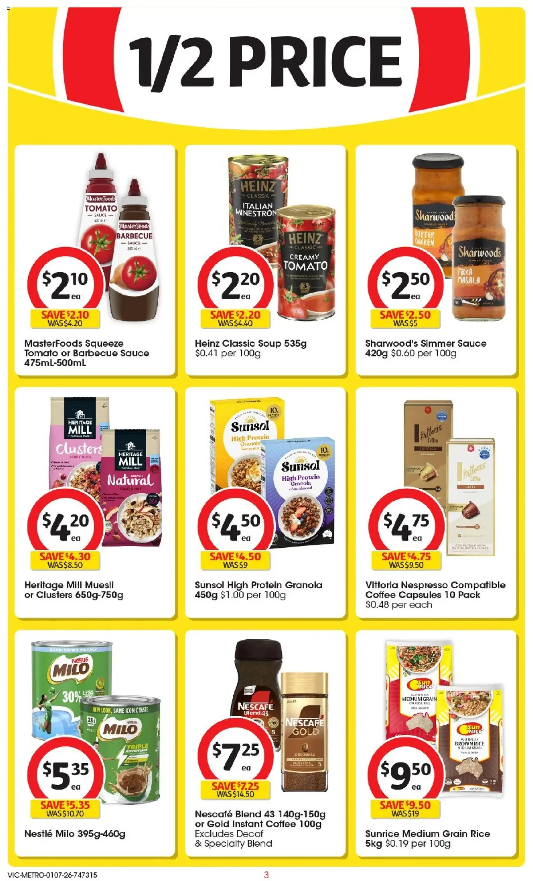 Coles catalogue - valid flyer from 01/07/2026, page 3 of 46