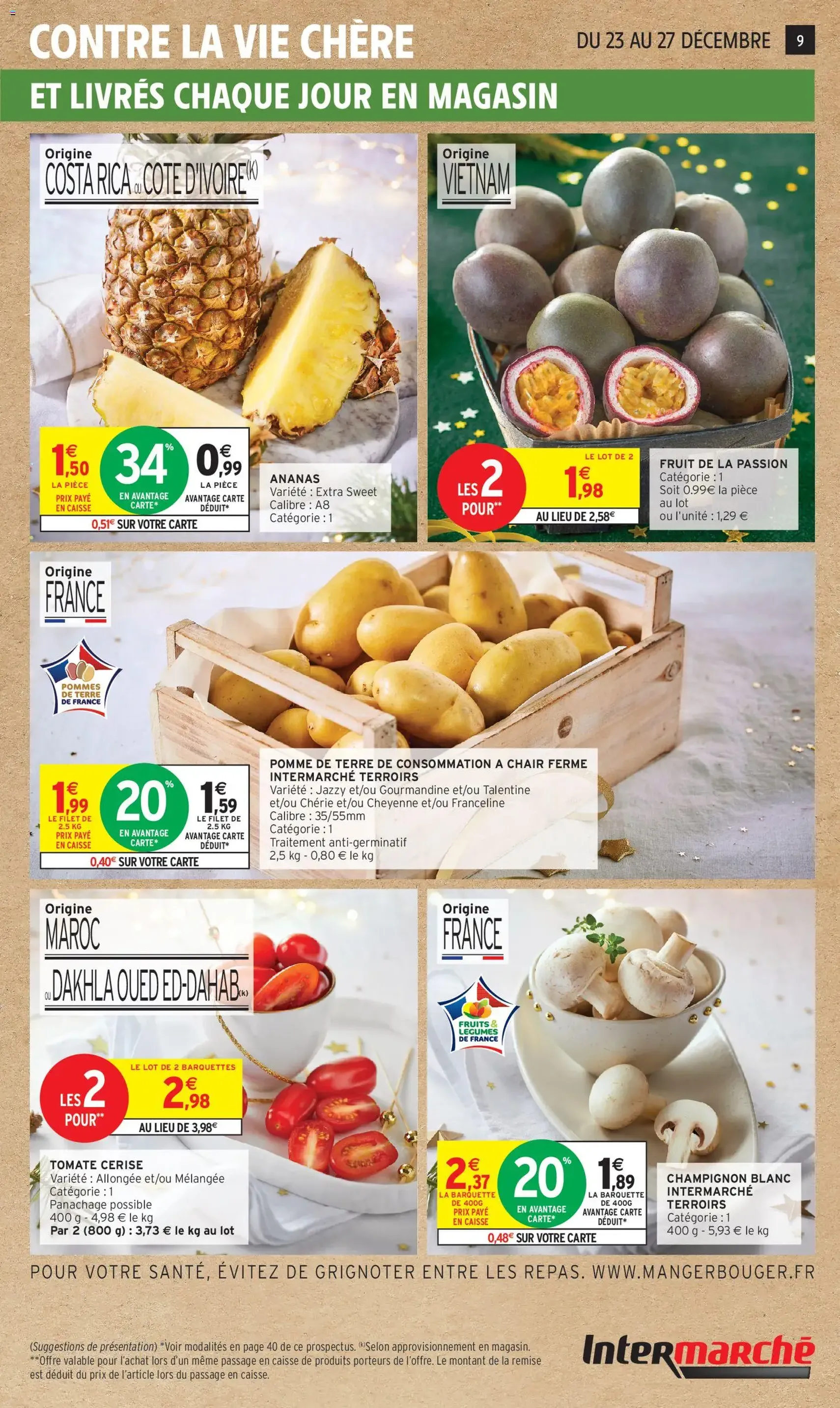 Intermarché catalogue semaine 52 - brochure valable à partir du 23/12/2025, page 9 sur 44