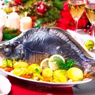 Recipe preview Carp Blue a la Grandma's Style