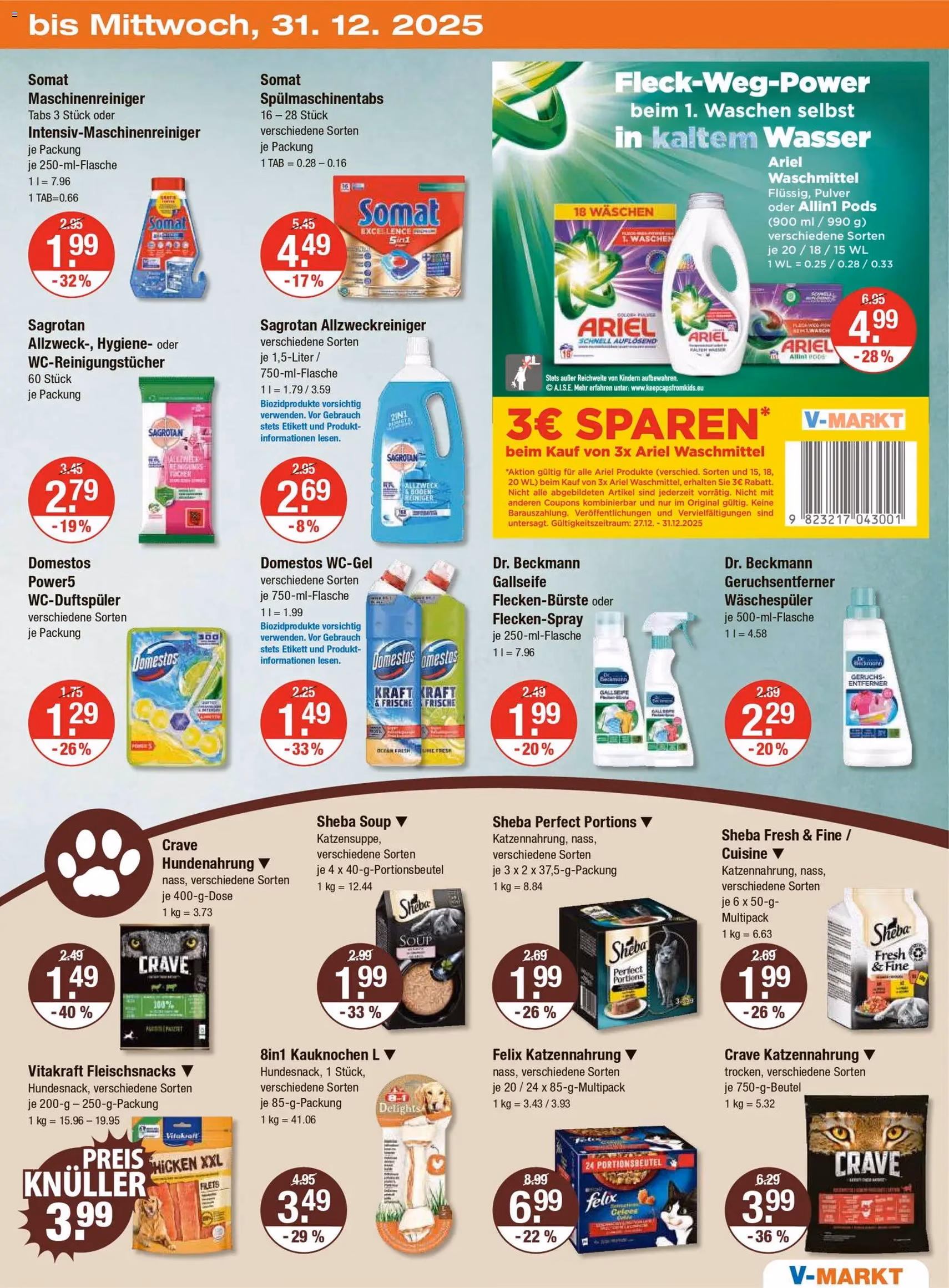V-Markt - Hallertau / Oberpfalz - Gültiger Prospekt ab 27.12.2025, Seite 11 von insgesamt 26