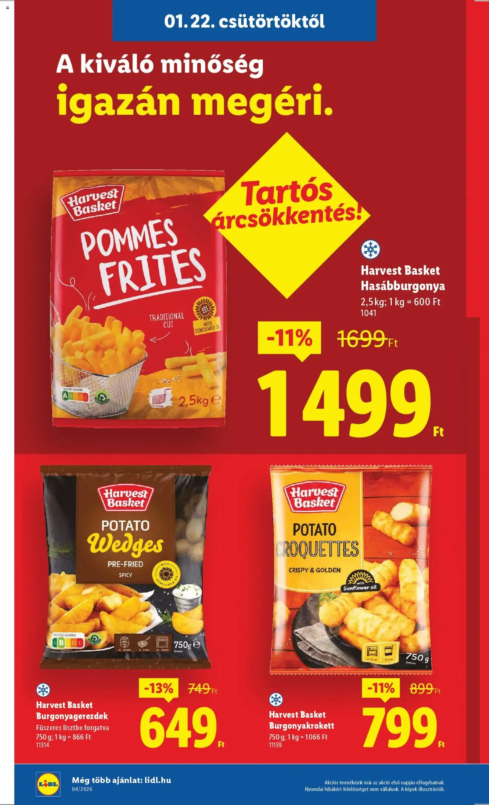 Lidl Akciós újság - 2026.01.22. érvényes szórólap 10 oldal 58 oldalból