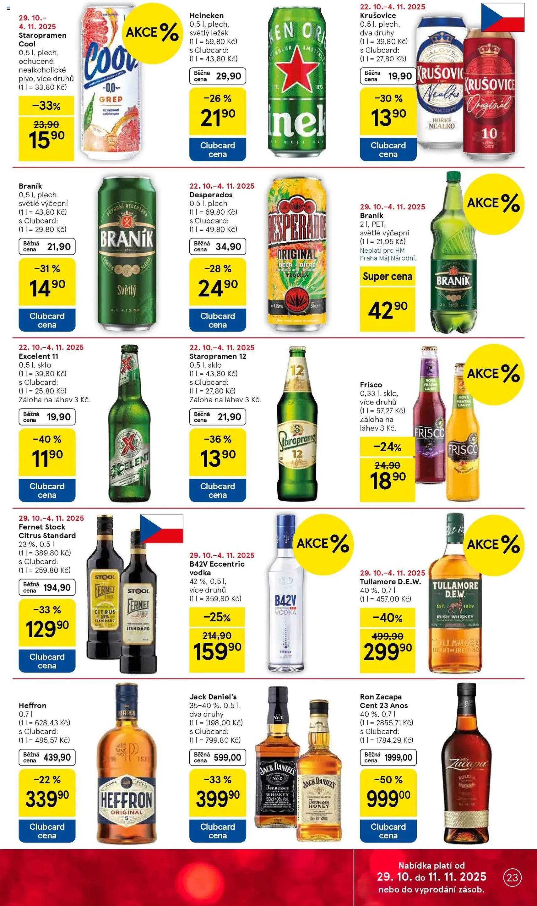 Tesco leták - Hypermarket - platný leták od 29.10.2025 strana 23 z 31 Tesco leták - Hypermarket - platný leták od 29.10.2025 strana 23 z 31