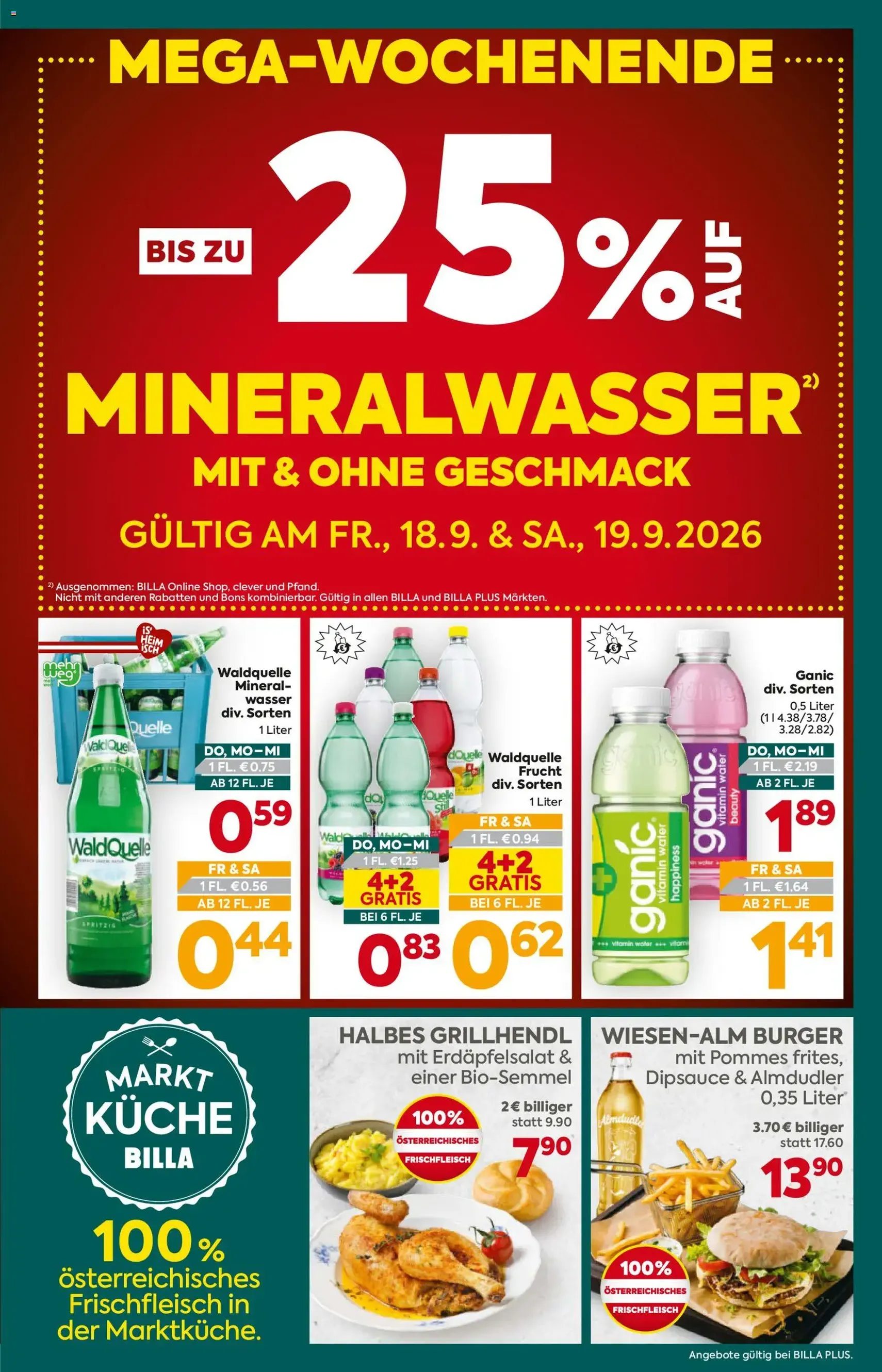 Billa Plus Flugblatt - Gültiger Prospekt ab 17.09.2026, Seite 3 von insgesamt 20