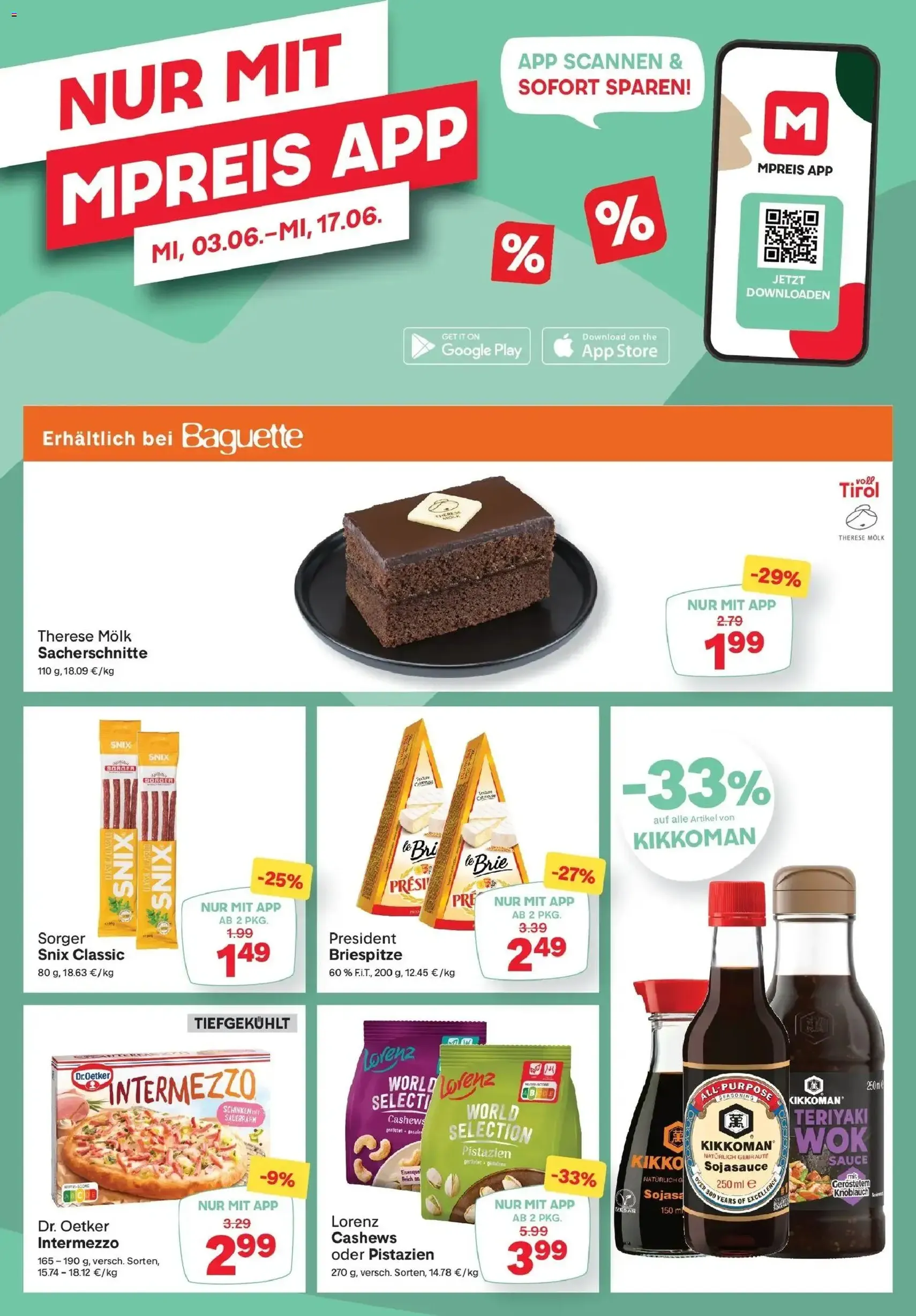 MPREIS Flugblatt - Gültiger Prospekt ab 03.06.2026, Seite 13 von insgesamt 16