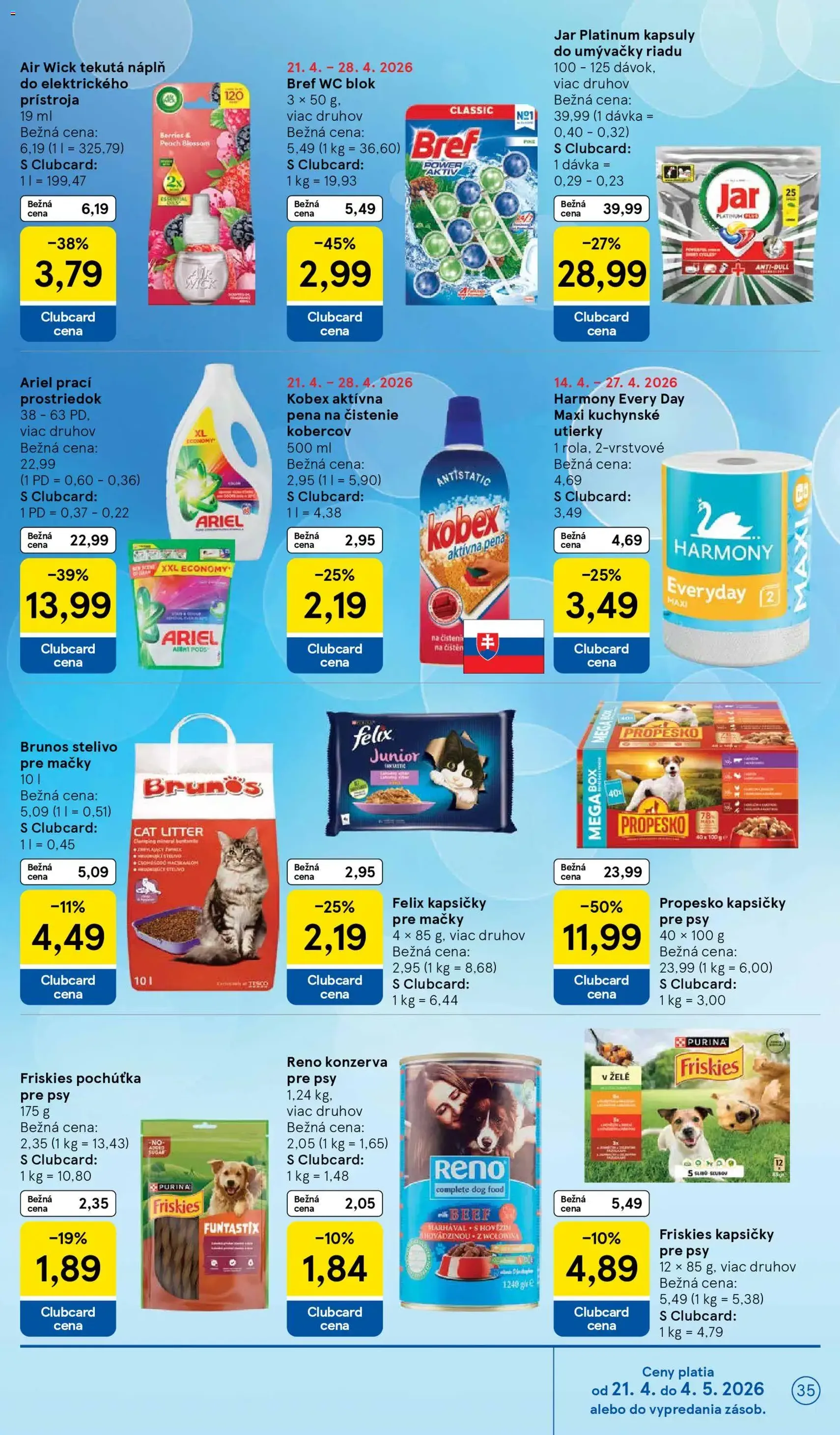 Tesco Hypermarket - leták - platný leták od 22.04.2026 strana 35 z 45