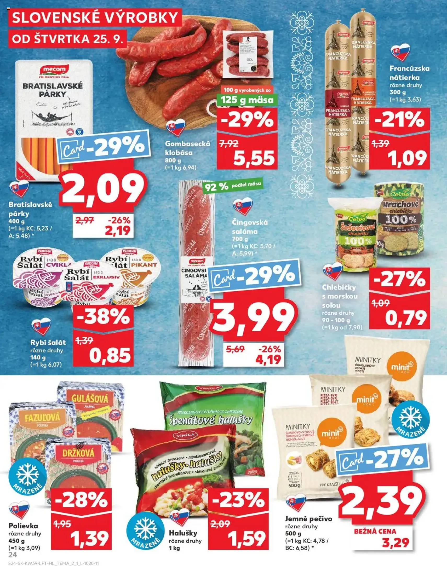 Kaufland Bratislava-Avion - platný leták od 25.09.2025 strana 24 z 78