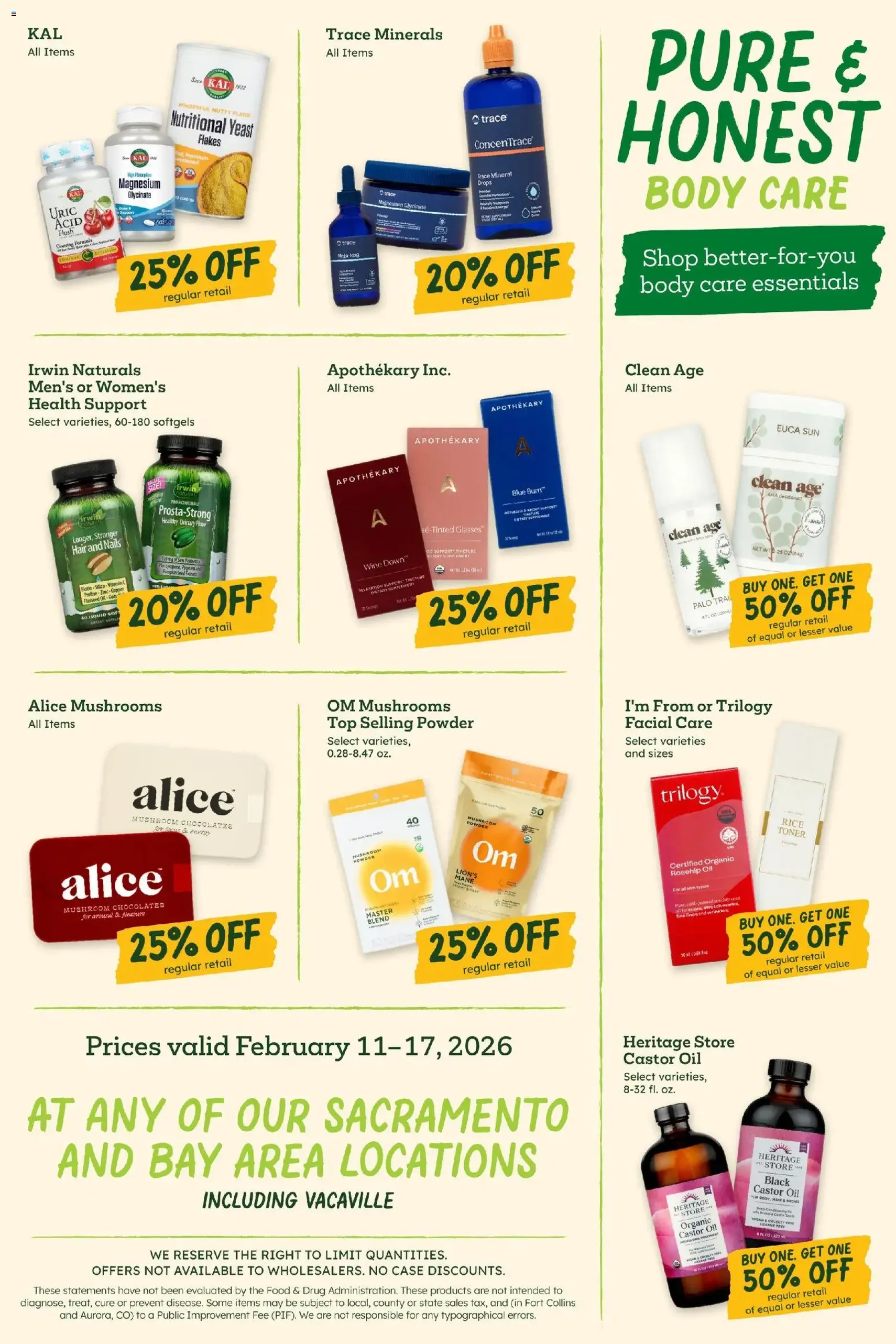 Sprouts Weekly Ad - valid flyer from 02/11/2026, page 13 of 14