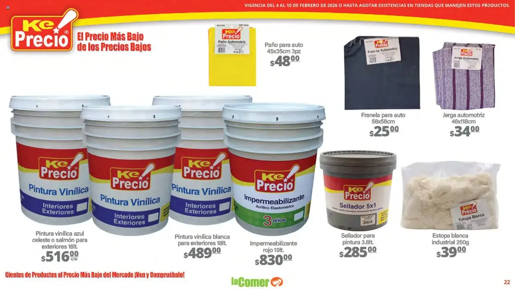 La Comer folleto - folleto válido desde 04/02/2026 página 22 de 25