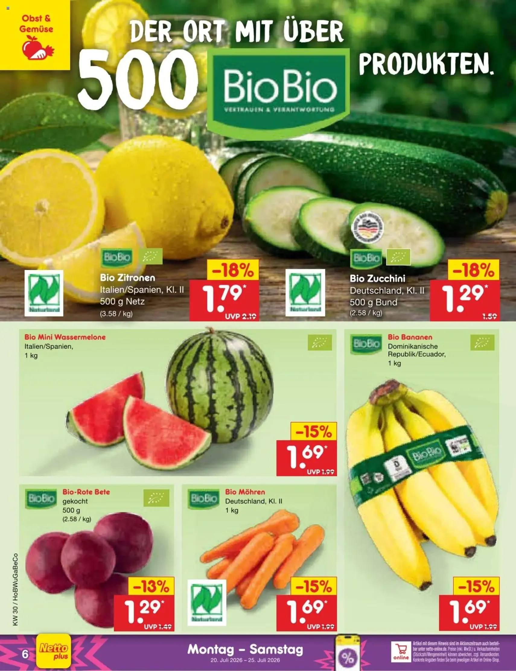 Netto Marken-Discount Prospekt - Gültiger Prospekt ab 20.07.2026, Seite 6 von insgesamt 71