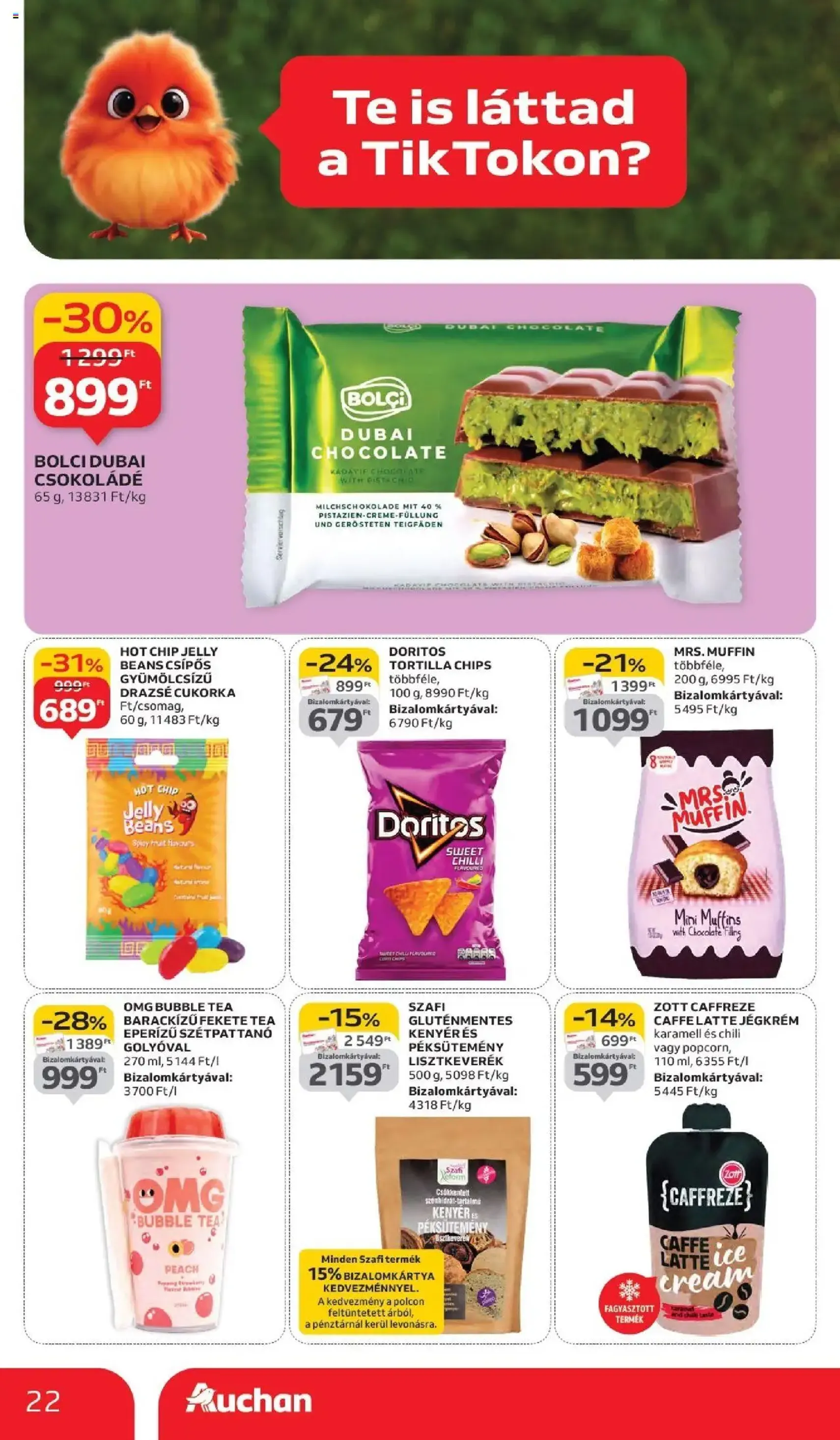 Auchan Akciós újság - 2025.09.11. érvényes szórólap 22 oldal 42 oldalból Auchan Akciós újság - 2025.09.11. érvényes szórólap 22 oldal 42 oldalból