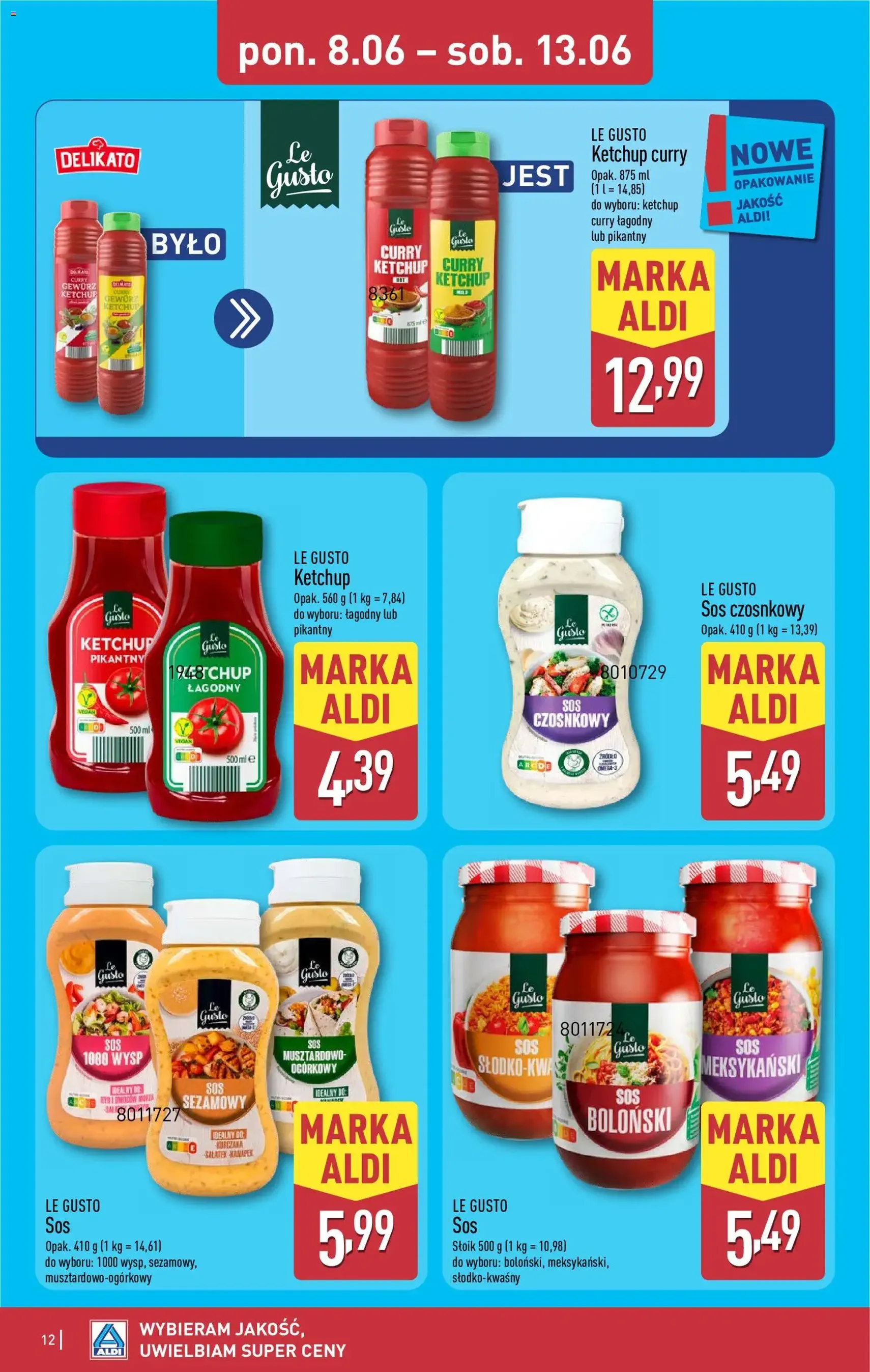 Aldi gazetka - ważny gazetka od 08.06.2026 strona 12 z 42