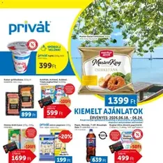 PRIVÁT akciós újság - szórólap előnézete érvényes 2026.06.18. -tól