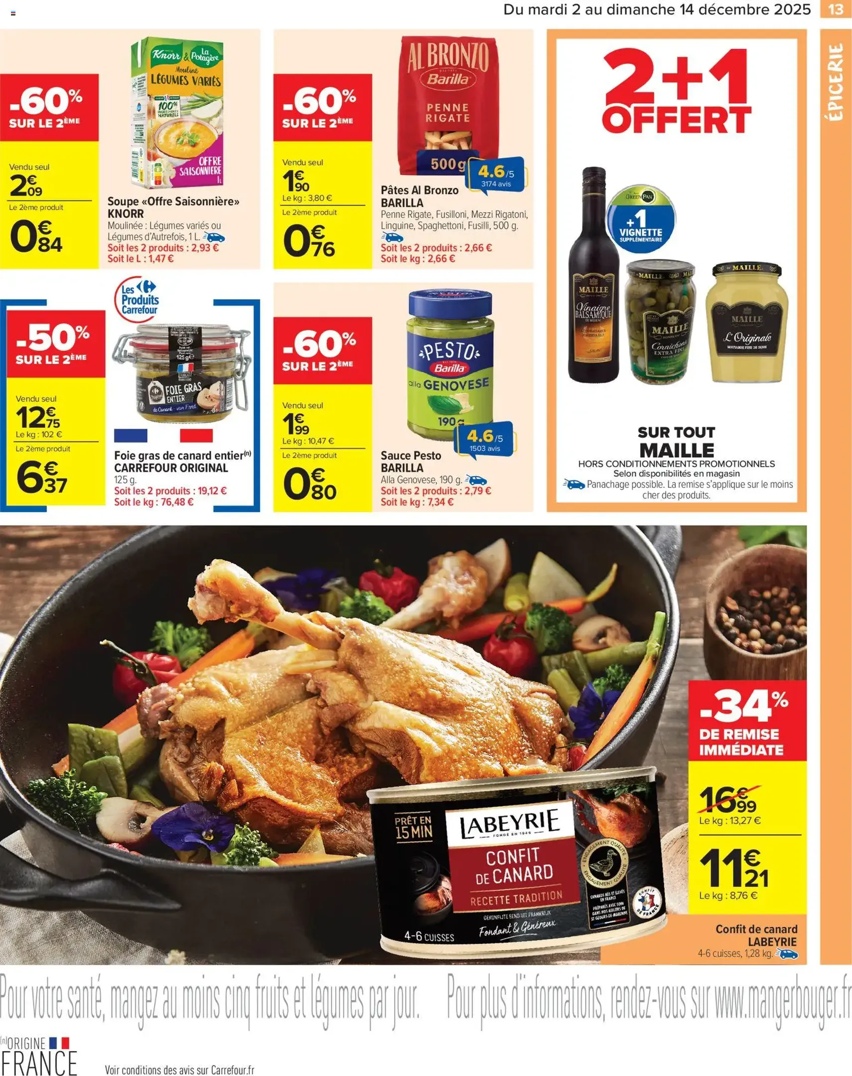Carrefour Market catalogue semaine 49 - brochure valable à partir du 02/12/2025, page 15 sur 22