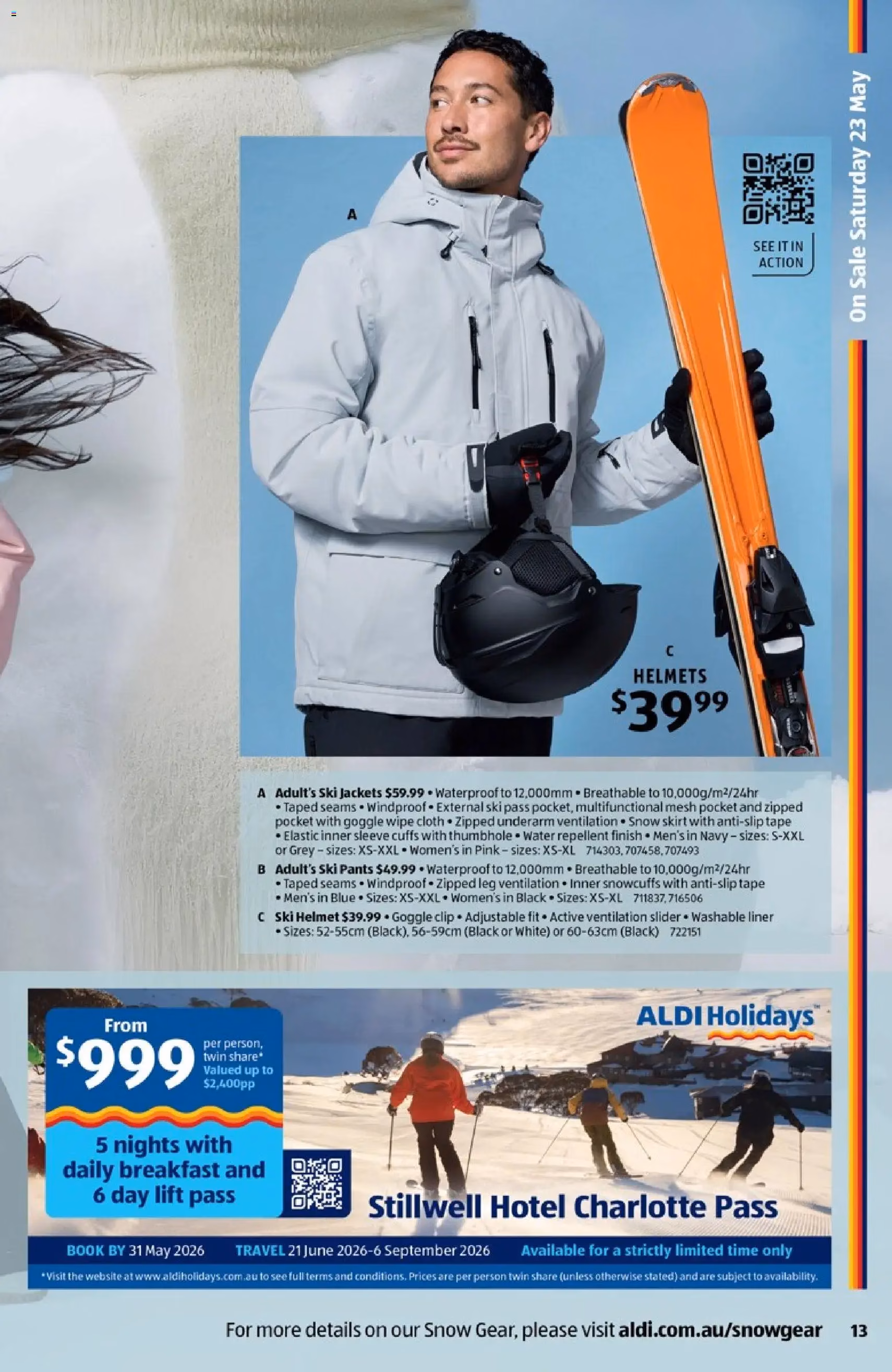 Aldi Snow Gear - valid flyer from 20/05/2026, page 13 of 40