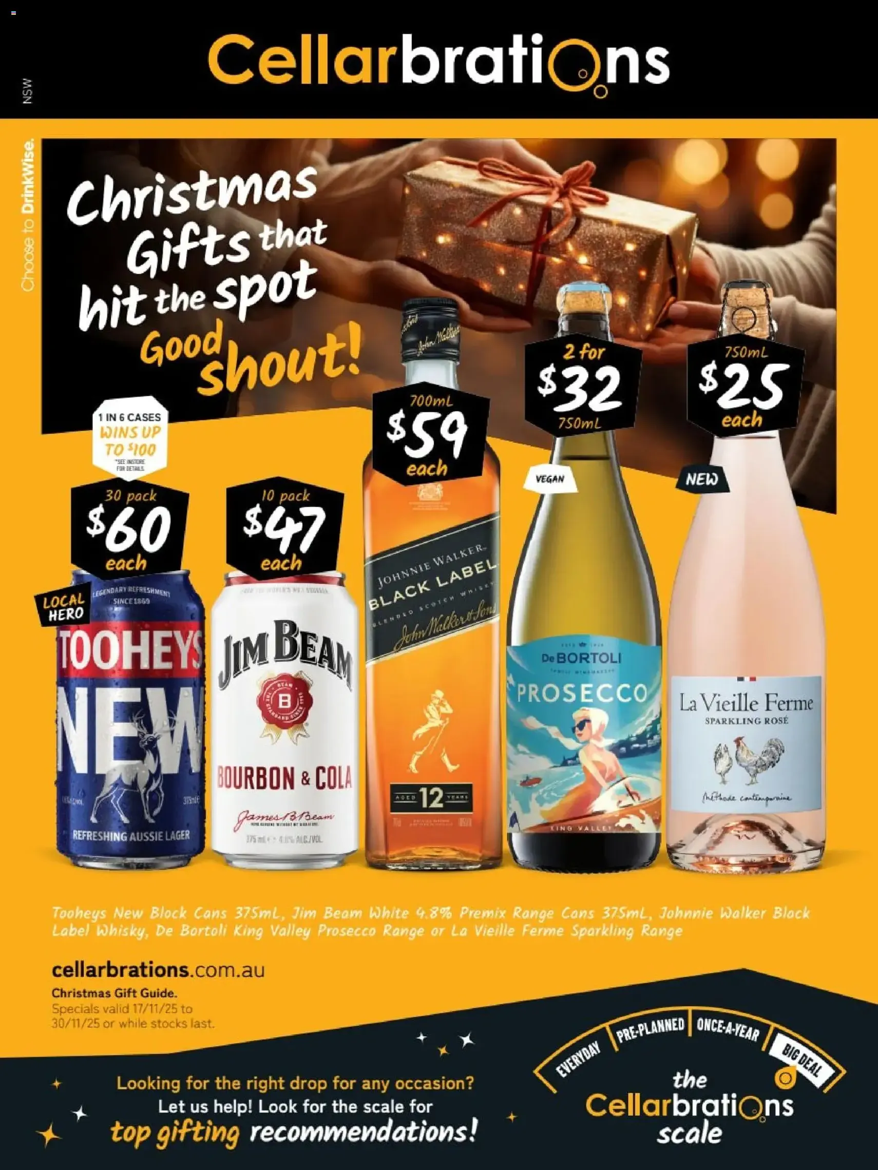 Cellarbrations Black Friday - valid flyer from 17/11/2025, page 1 of 6
