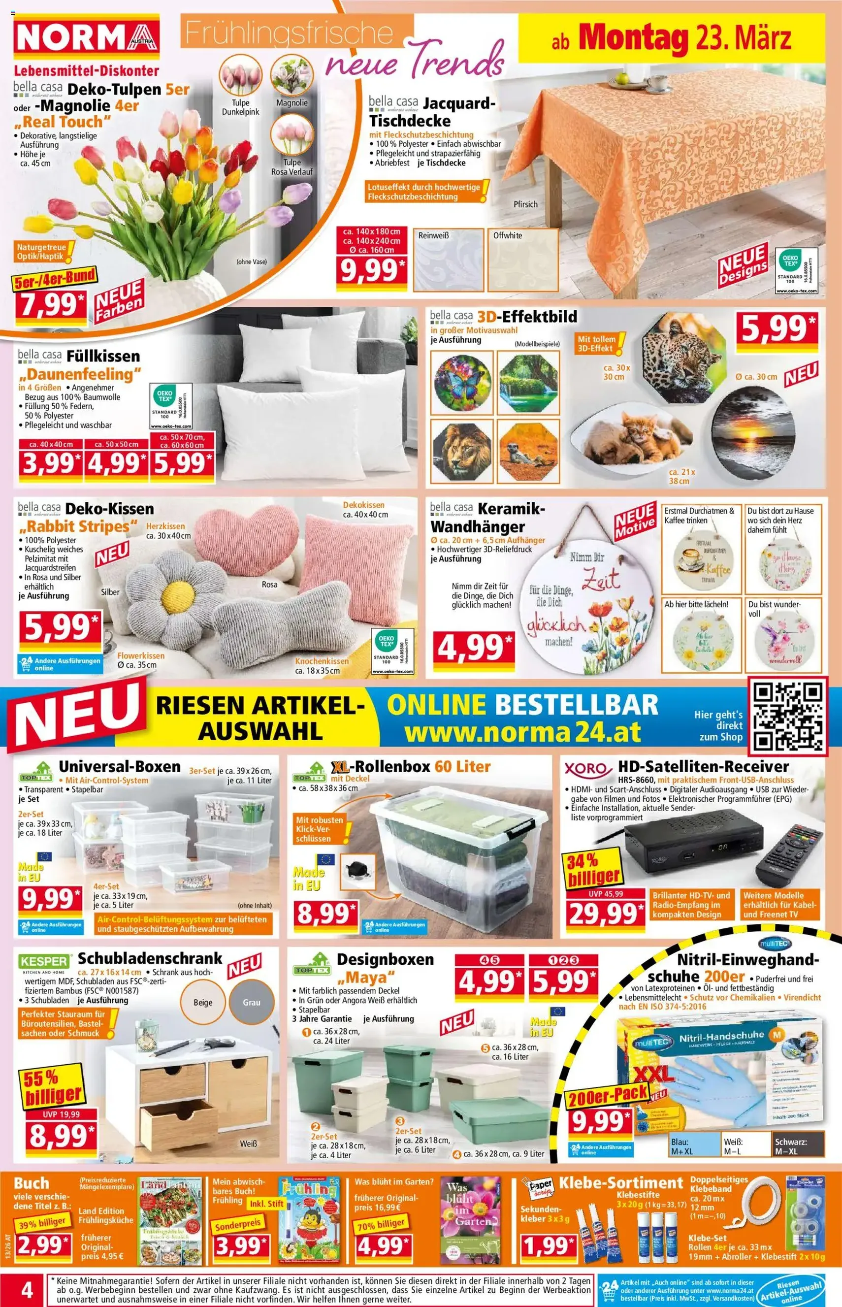 Norma Flugblatt - Gültiger Prospekt ab 23.03.2026, Seite 4 von insgesamt 20