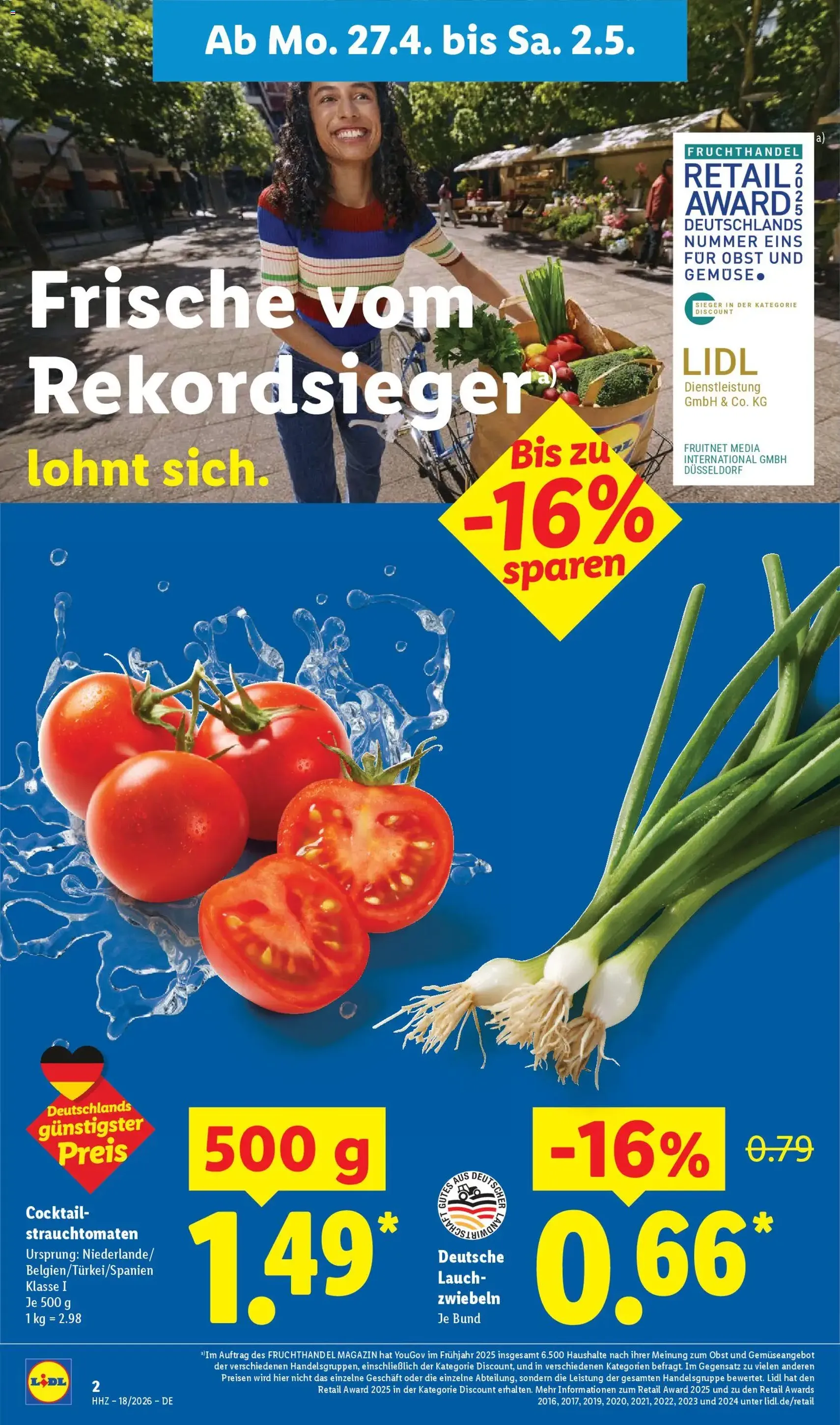 Lidl Prospekt - Gültiger Prospekt ab 27.04.2026, Seite 4 von insgesamt 68