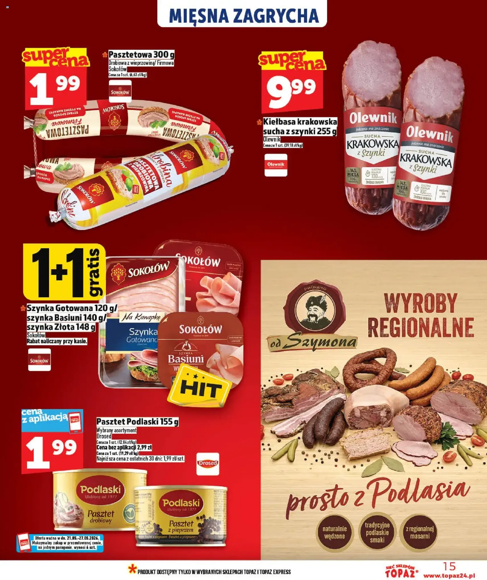 Topaz gazetka - ważny gazetka od 21.05.2026 strona 15 z 48