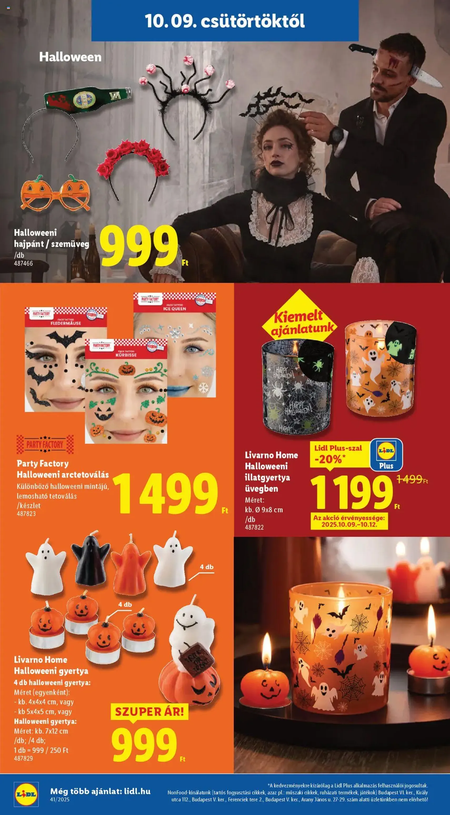 Lidl Akciós újság - 2025.10.09. érvényes szórólap 28 oldal 64 oldalból
