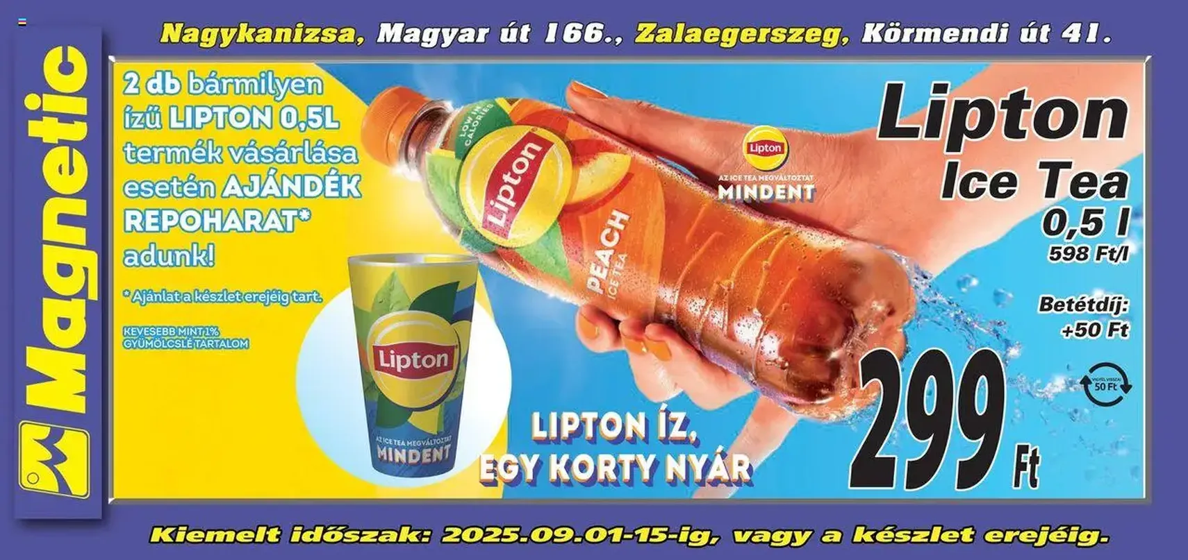 Magnetic - Óriásplakátok - 2025.09.01. érvényes szórólap 3 oldal 5 oldalból
